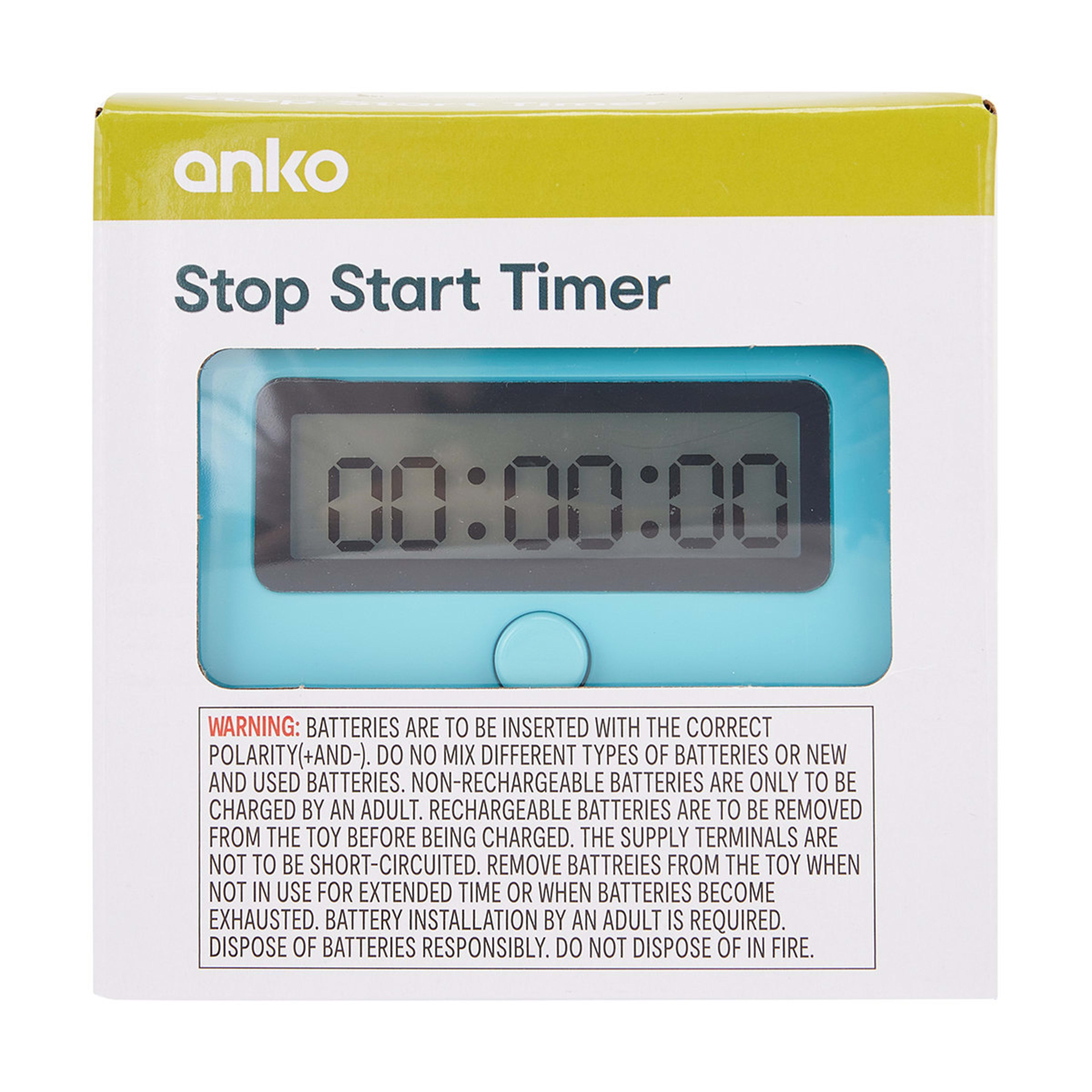 Stop Start Timer Kmart
