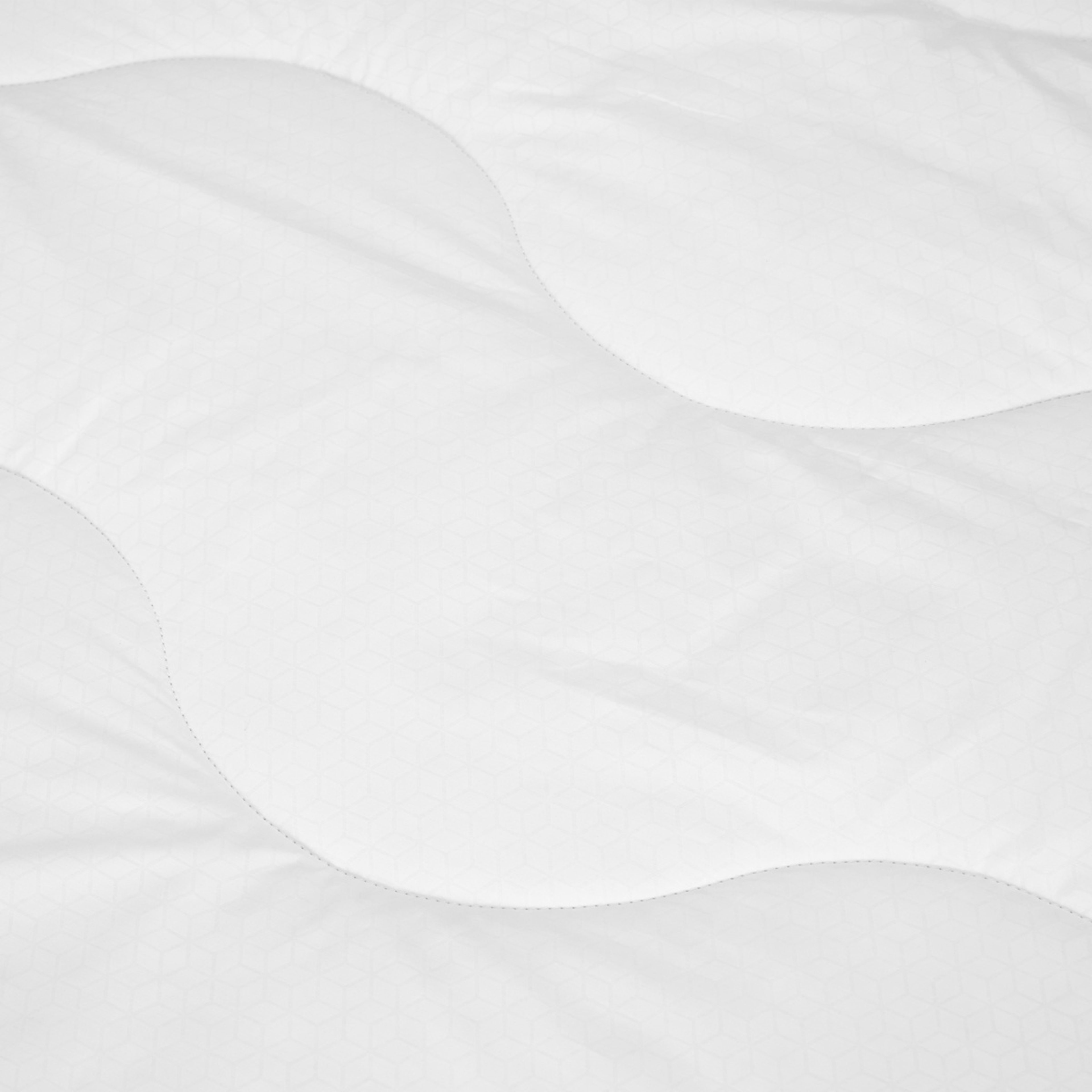 3 Cooling Quilt - Queen Bed, White, 3 of 4