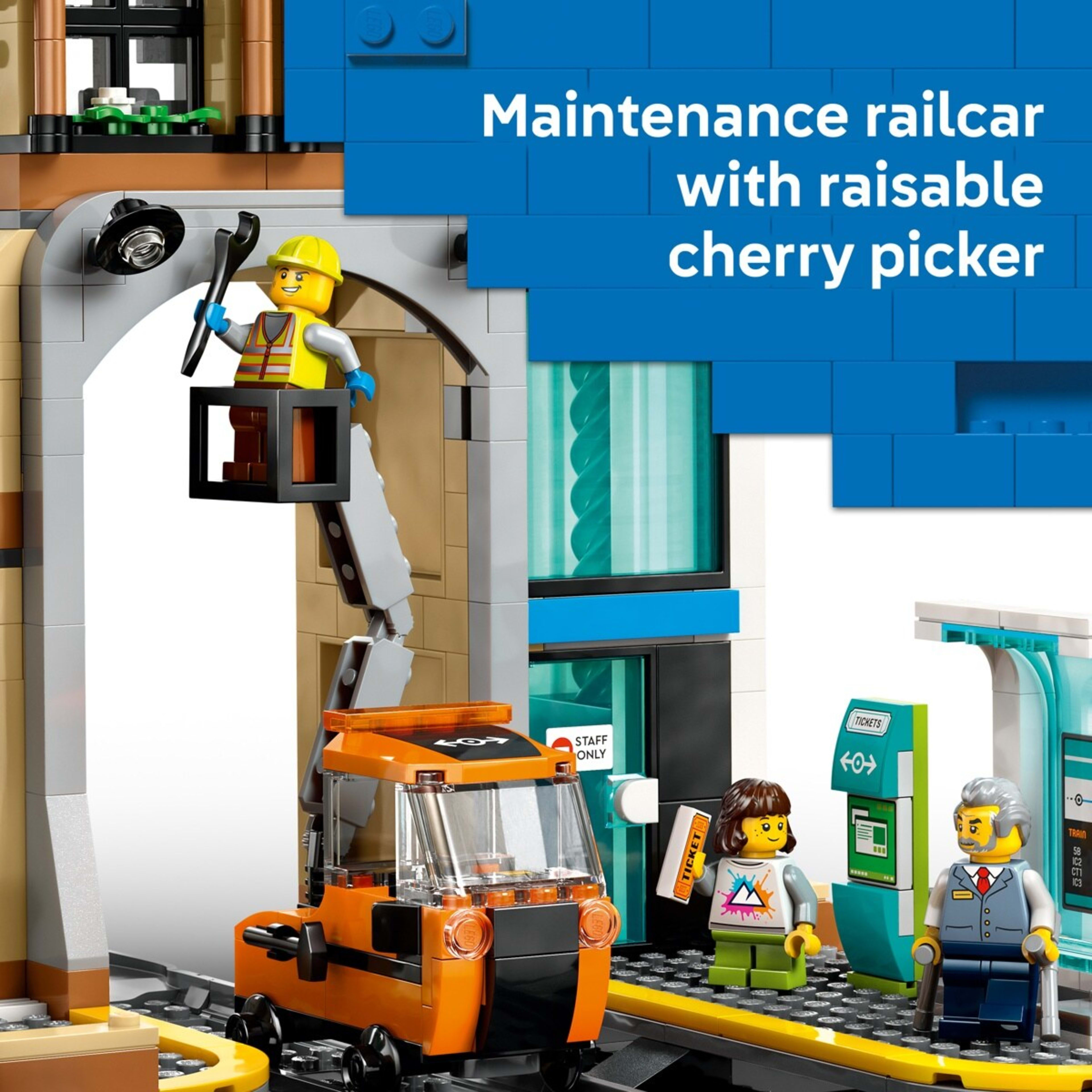 6 LEGO City Central Train Station 60469, 6 of 10