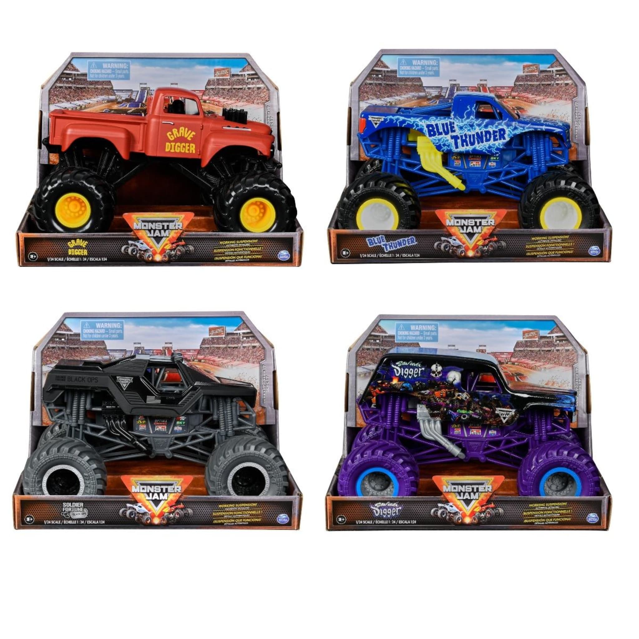 Hot Wheels Monster Jam 1/64 - Dairy Delivery - Carte Abîmée - Blister Fermé