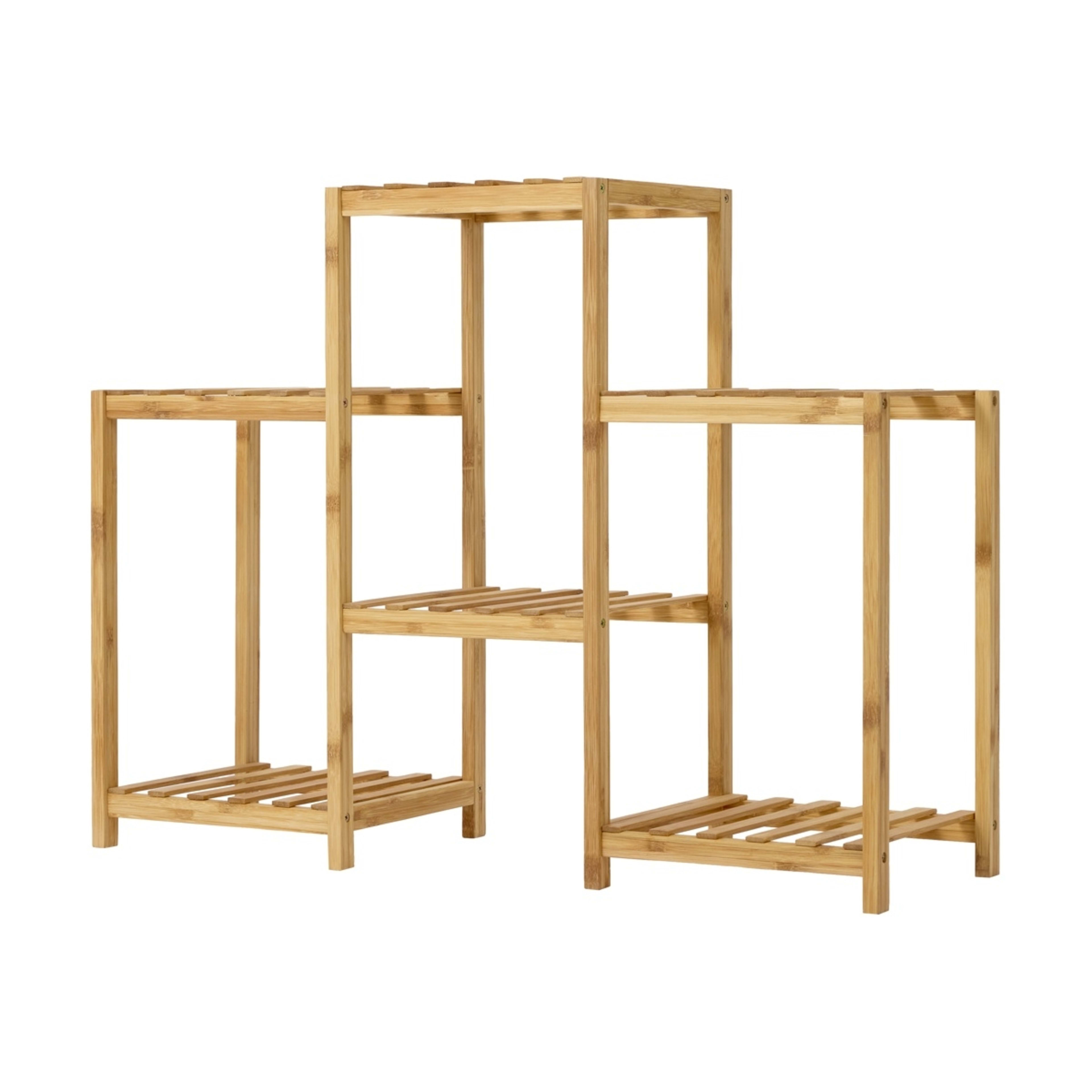 3 Bamboo Tier Plant Stand, 3 of 10
