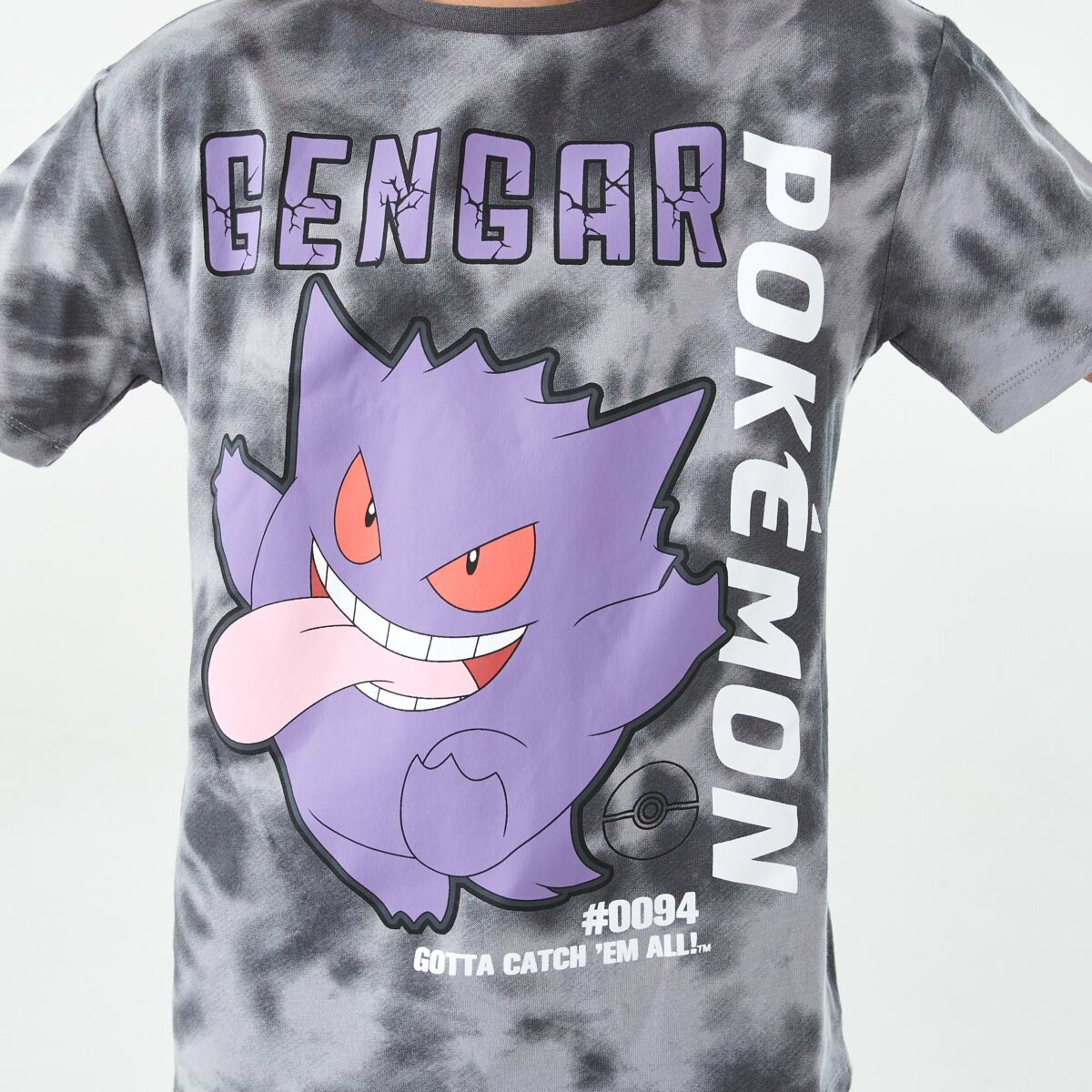 4 Pokemon Gengar License T-shirt Gengar Grey, 4 of 8