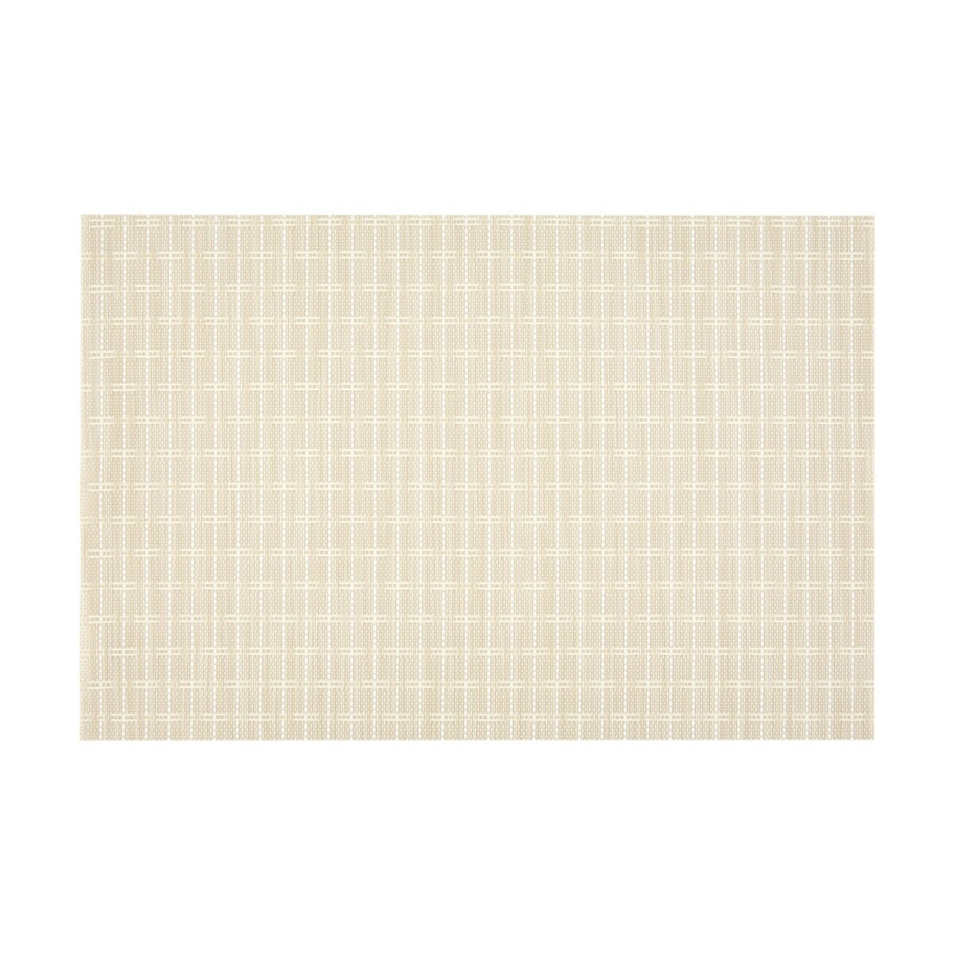 1 Cream Stitch Weave Placemat, 1 of 3