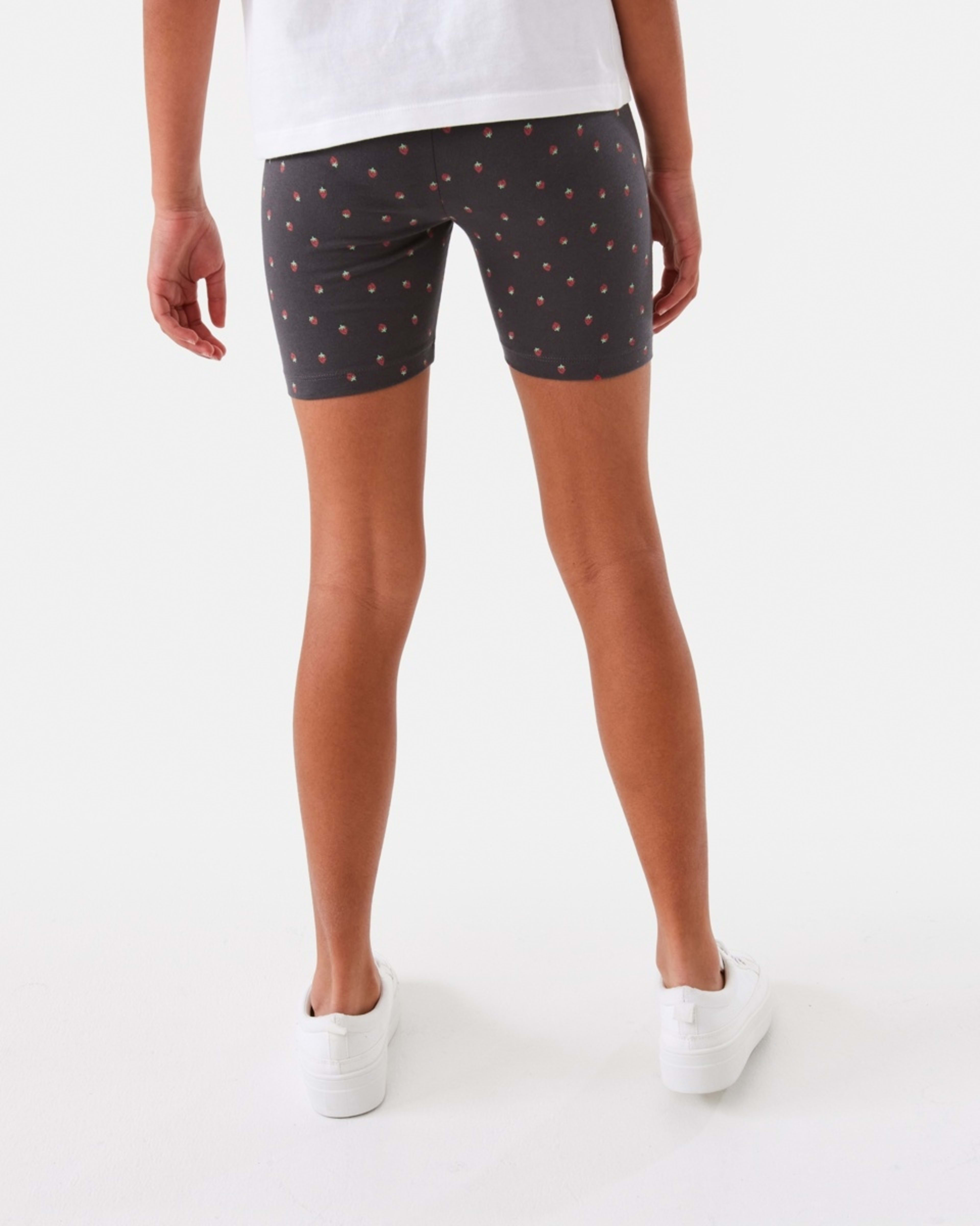 2 Print Bike Shorts Strawberry, 2 of 8