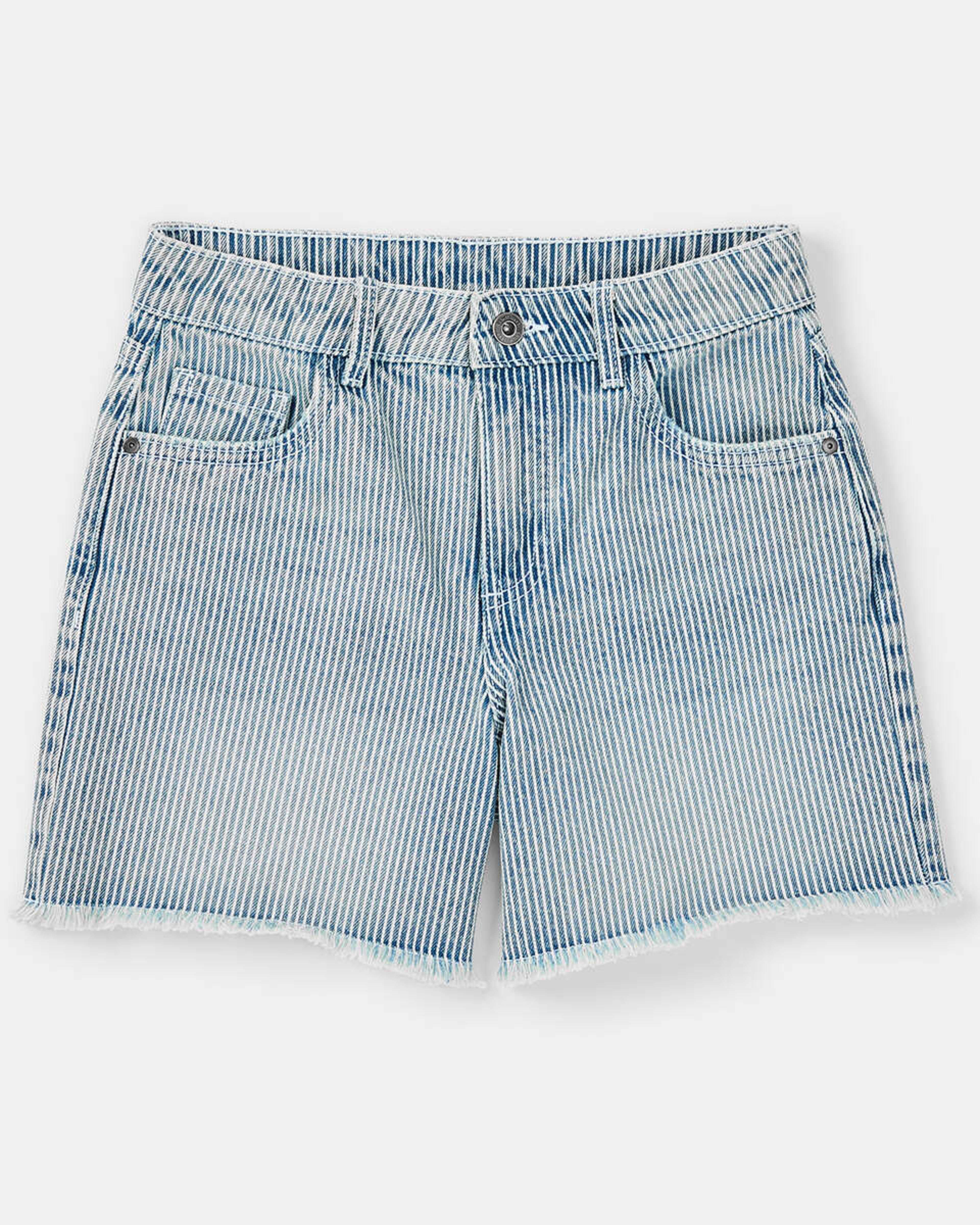 8 Bermuda Denim Shorts Den Stripe, 8 of 9