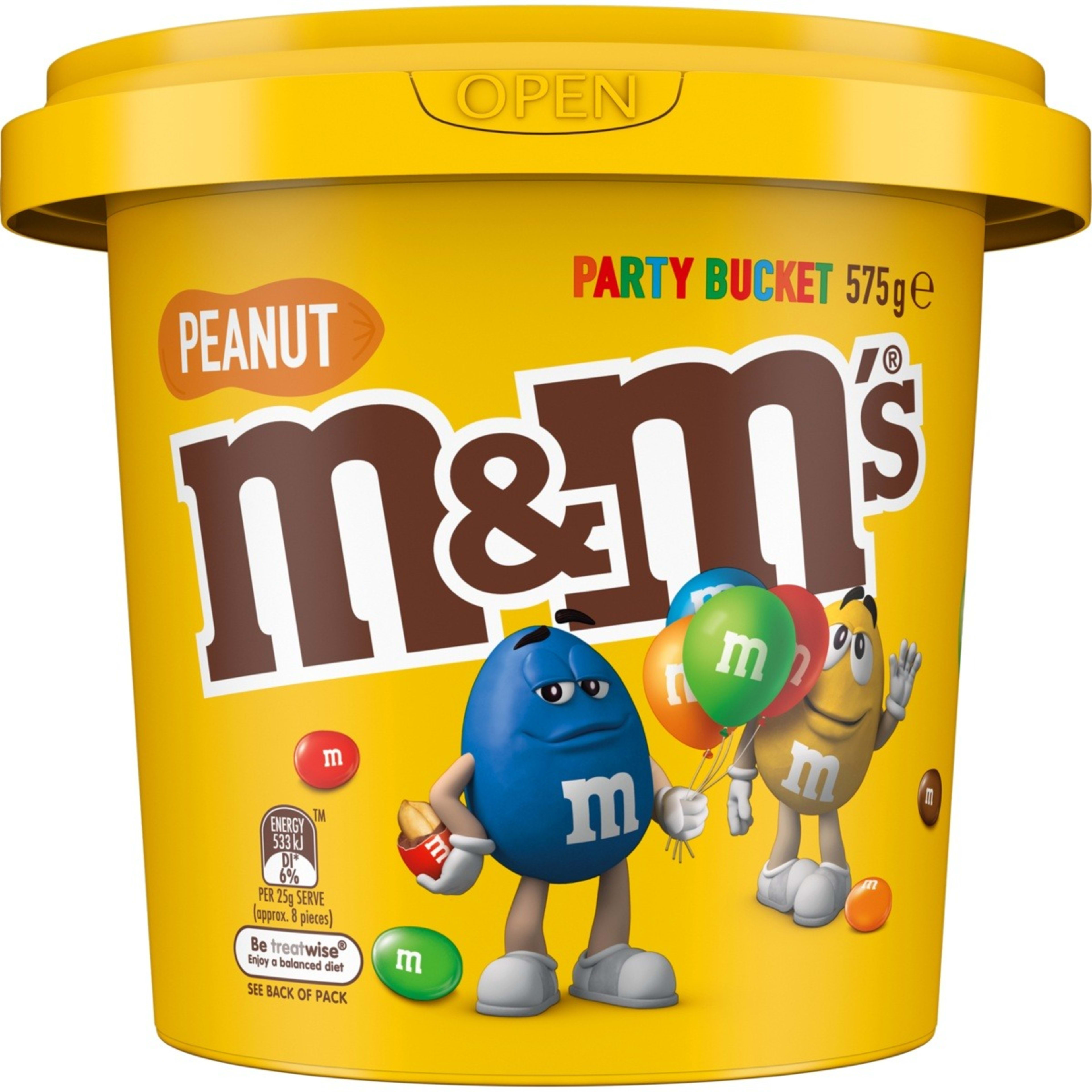 1 M&M's Peanut Party Bucket 575g