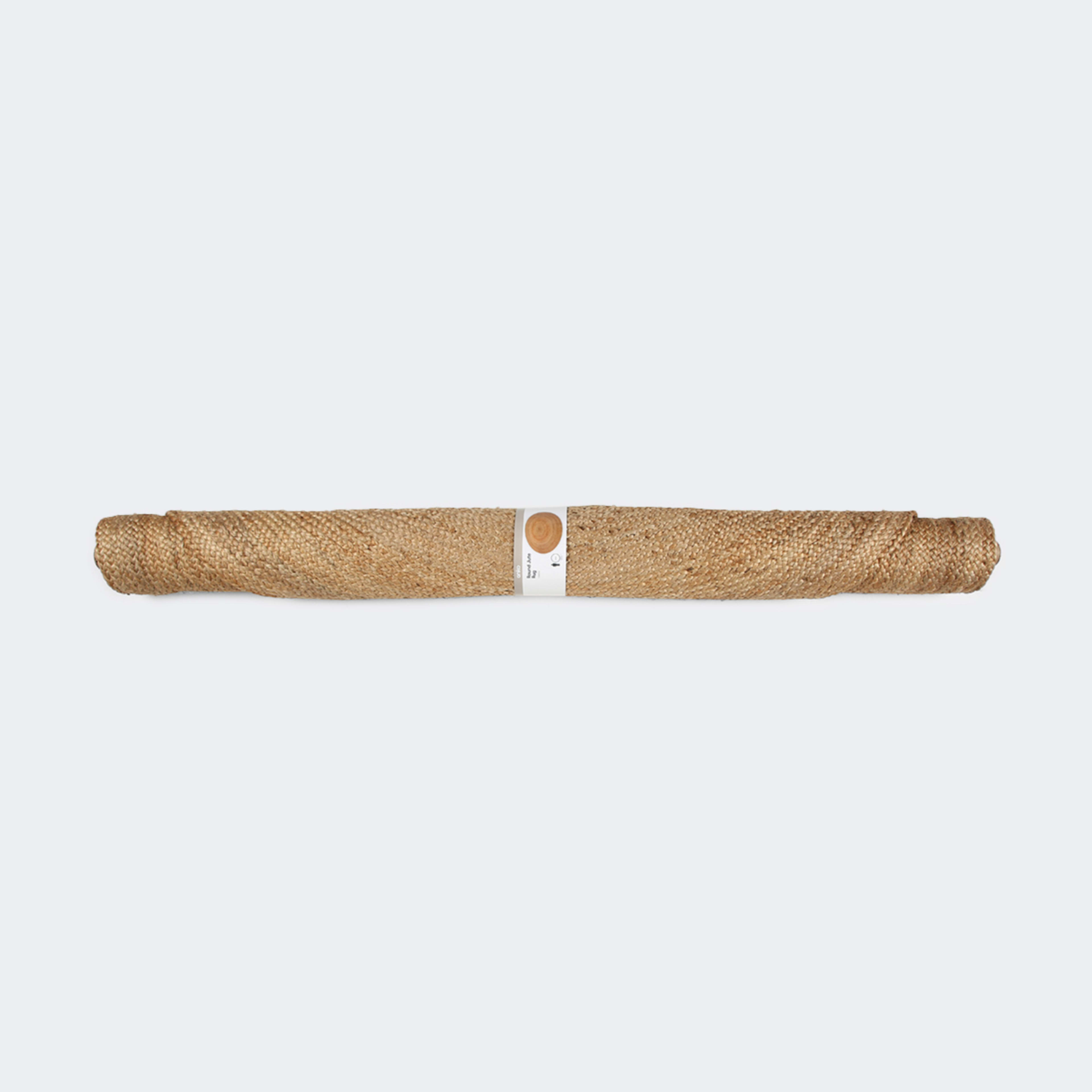 6 Jute Rug - Natural, Round - 180cm, 6 of 9