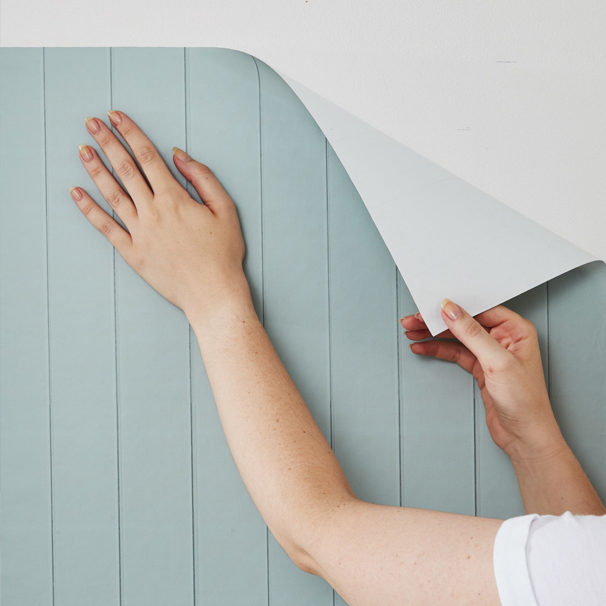 Self Adhesive Removable Wallpaper Green Panel Kmart