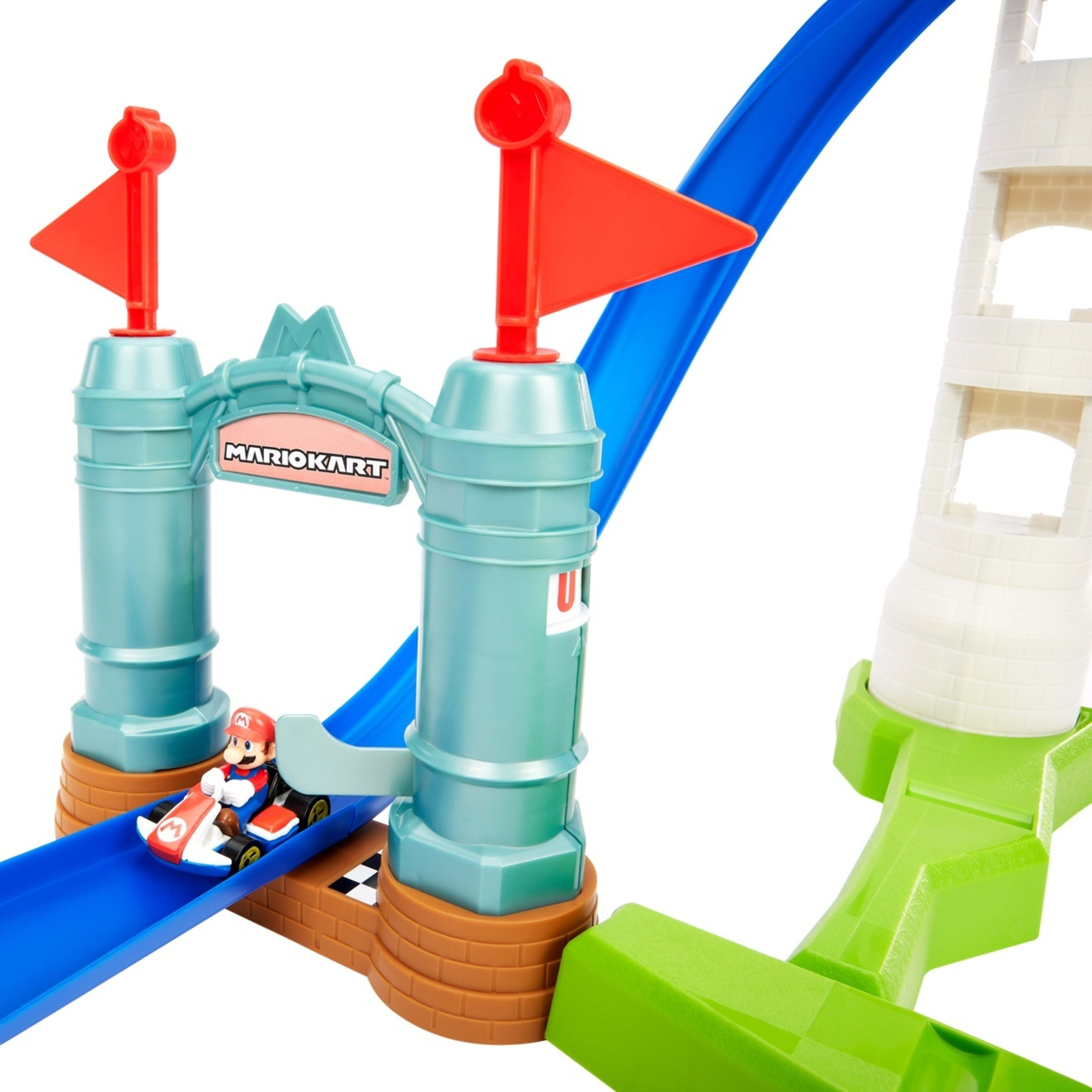 5 Hot Wheels Mario Kart Circuit Slam Track Set, 5 of 8