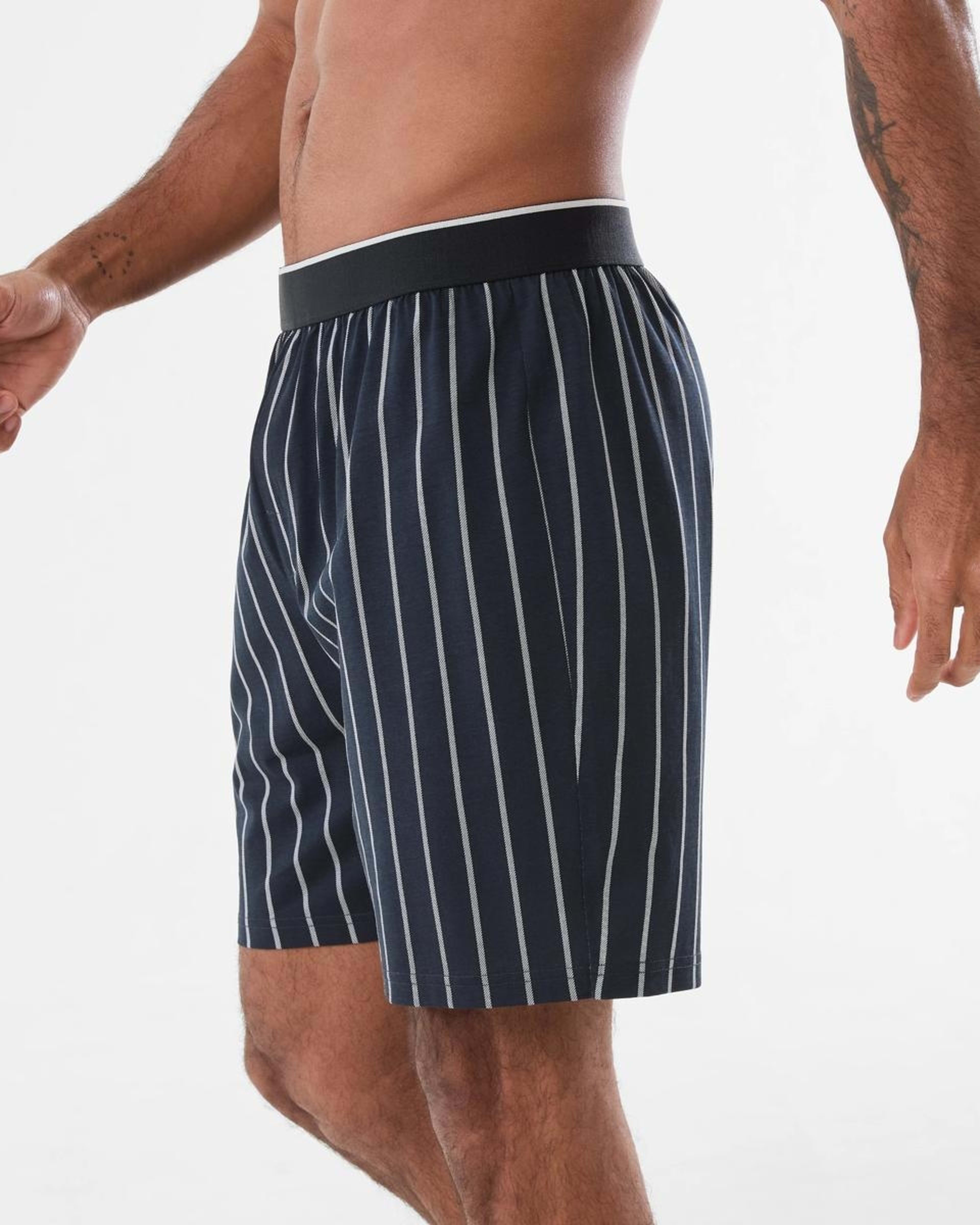 2 Jersey Shorts BAY STRIPE NAVY, 2 of 5