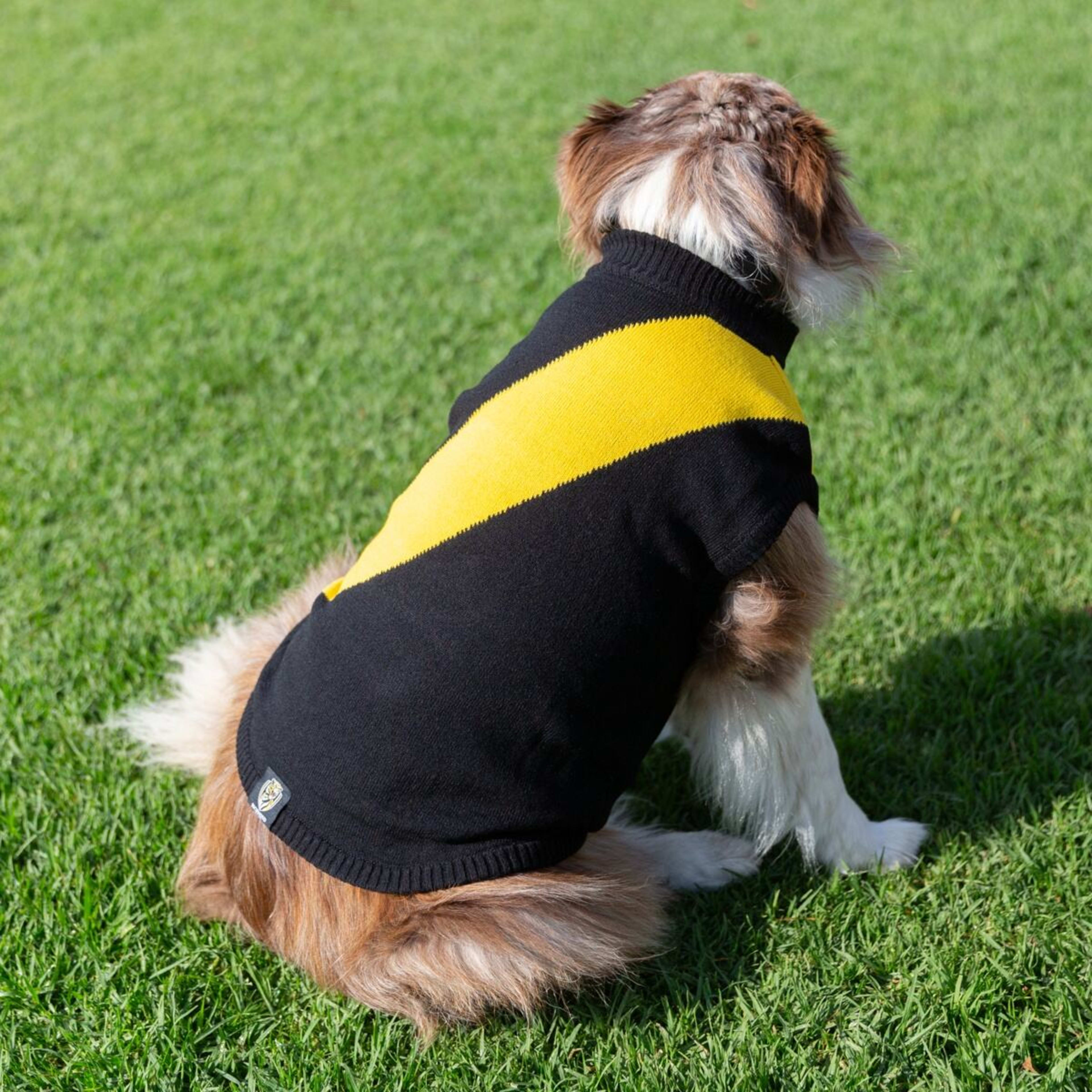 1 AFL Richmond Tigers Pet Jumper - Large