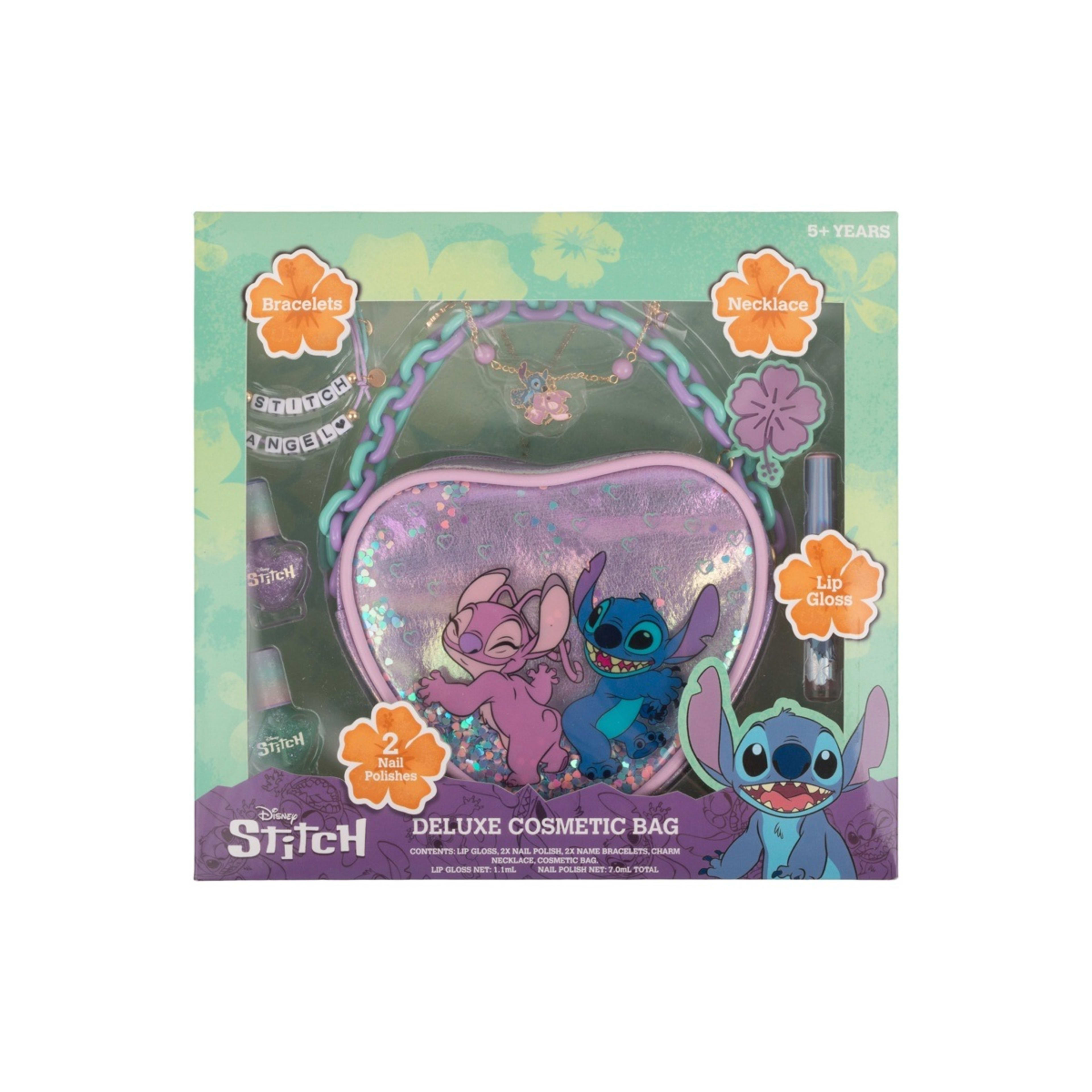 1 Disney Lilo & Stitch Deluxe Cosmetic Bag