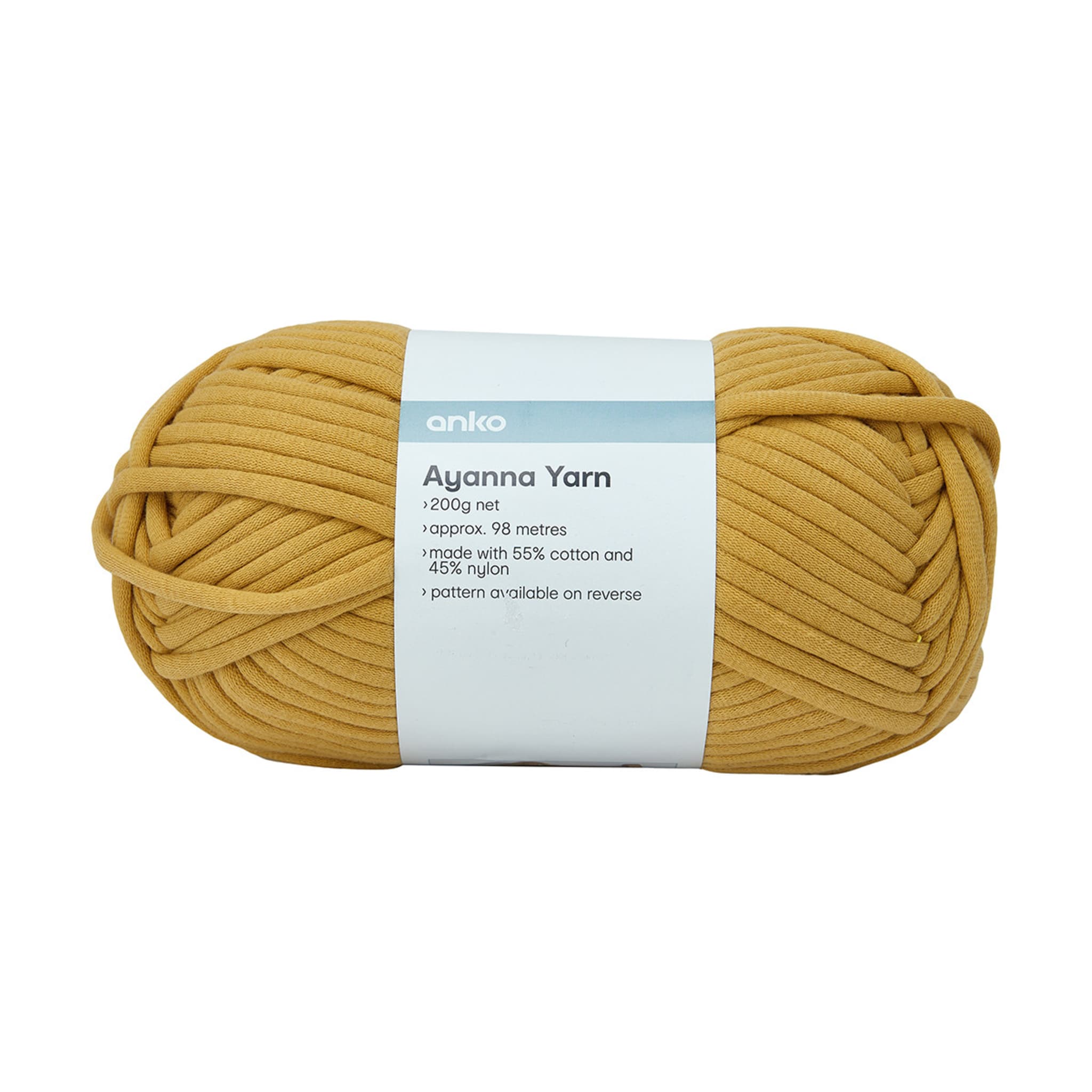 Ayanna Yarn Mustard Kmart