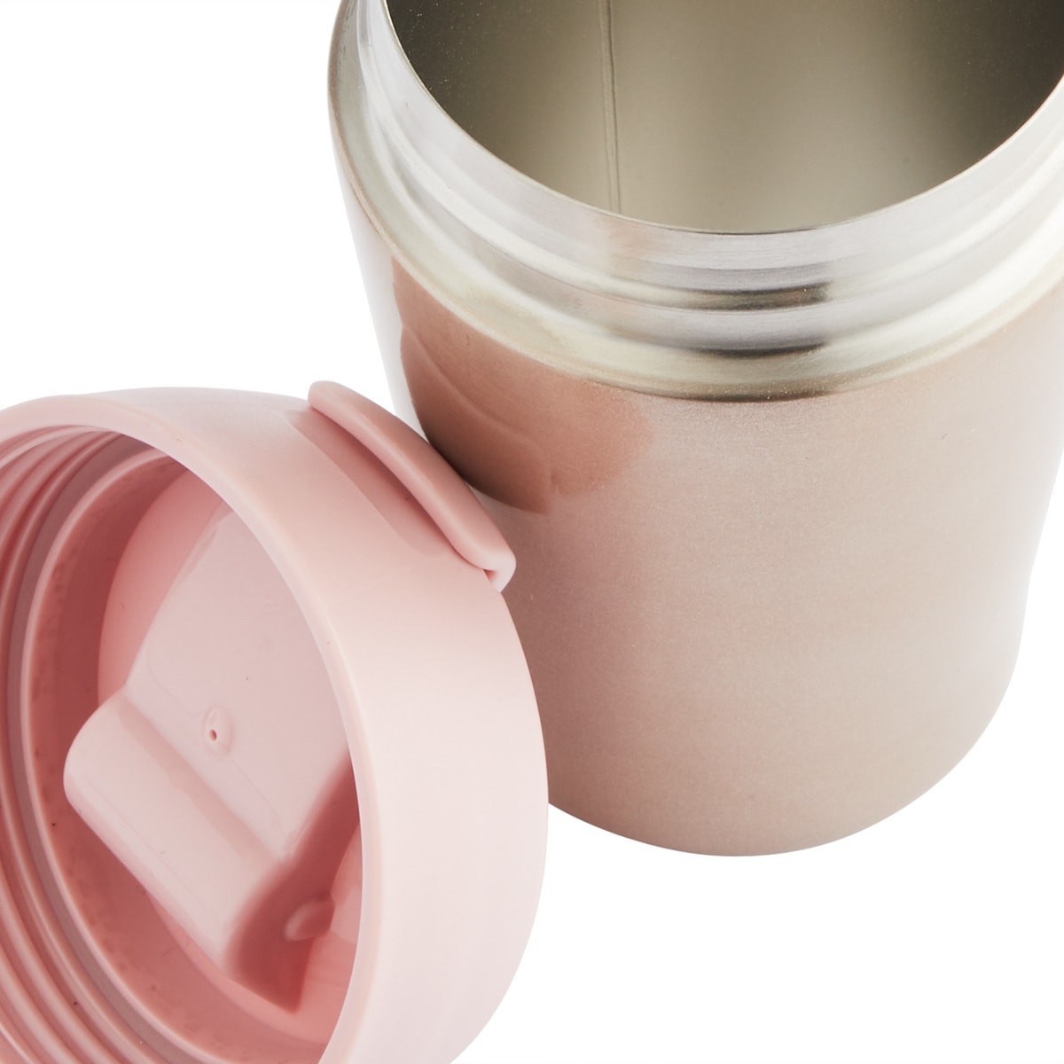365ml Stainless Steel Reusable Cup Rose Gold Kmart