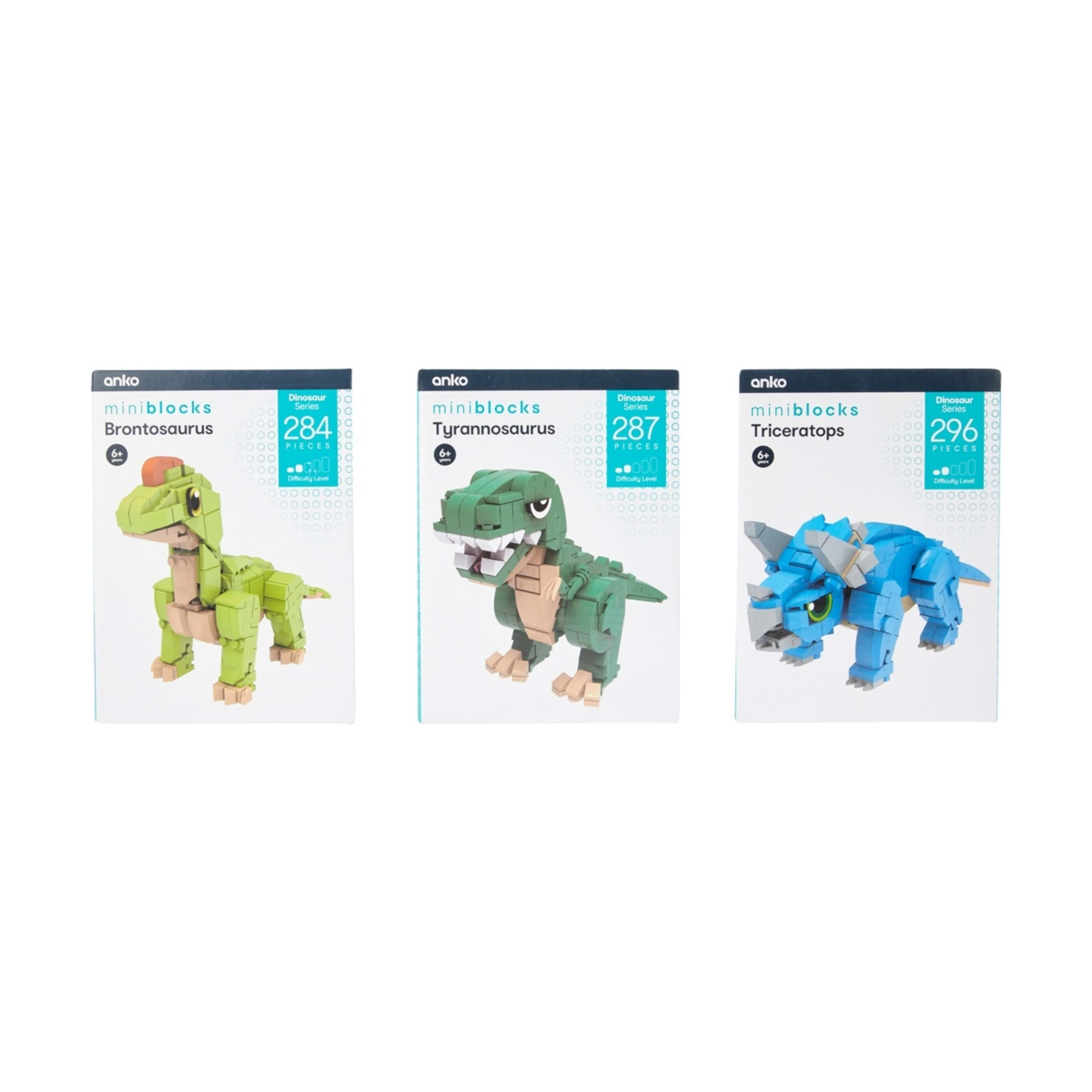 1 Mini Blocks Dinosaurs Series: Dinosaur - Assorted, 1 of 6