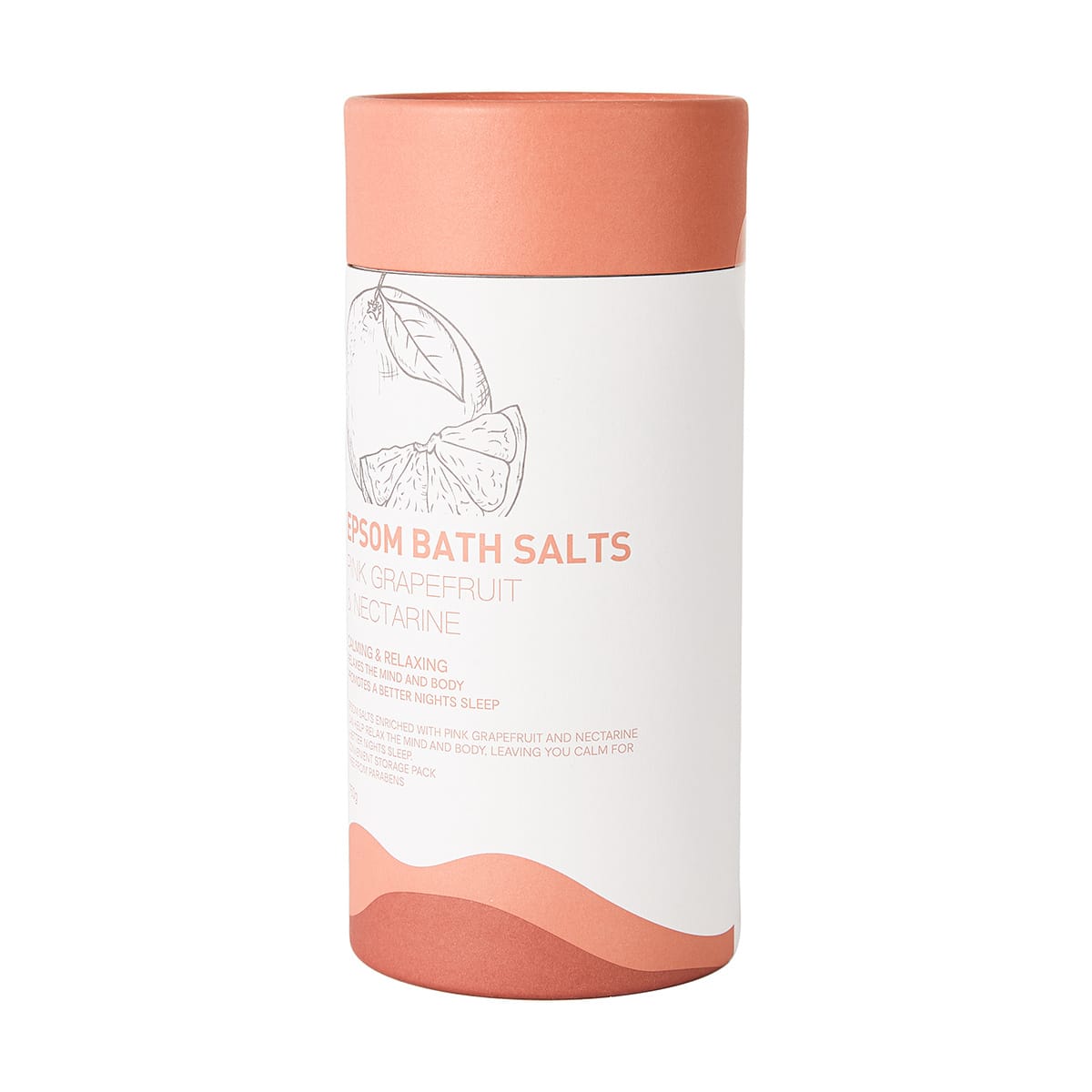 Epsom Bath Salts 750g - Pink Grapefruit and Nectarine - Kmart