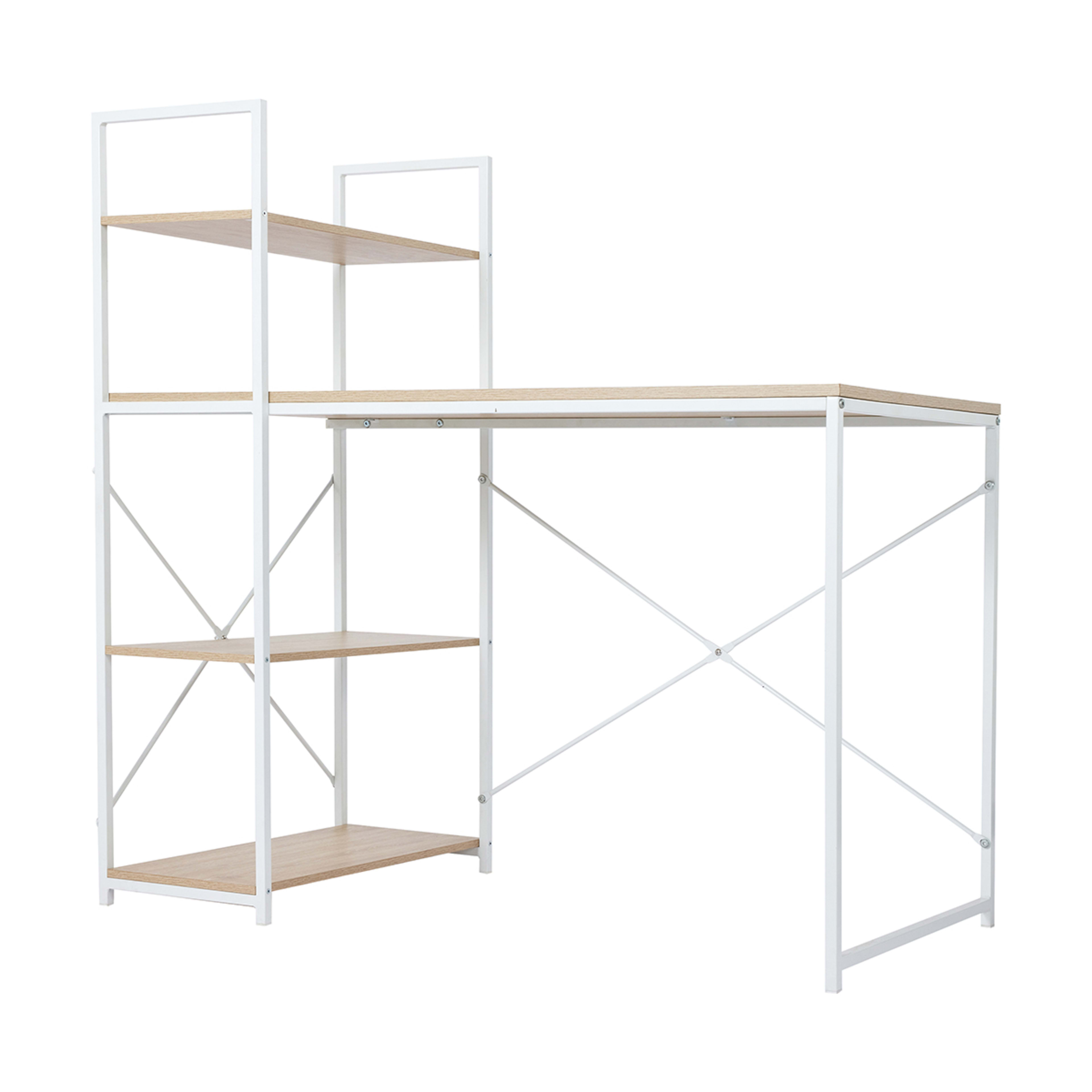 Scandi Desk with Storage Kmart