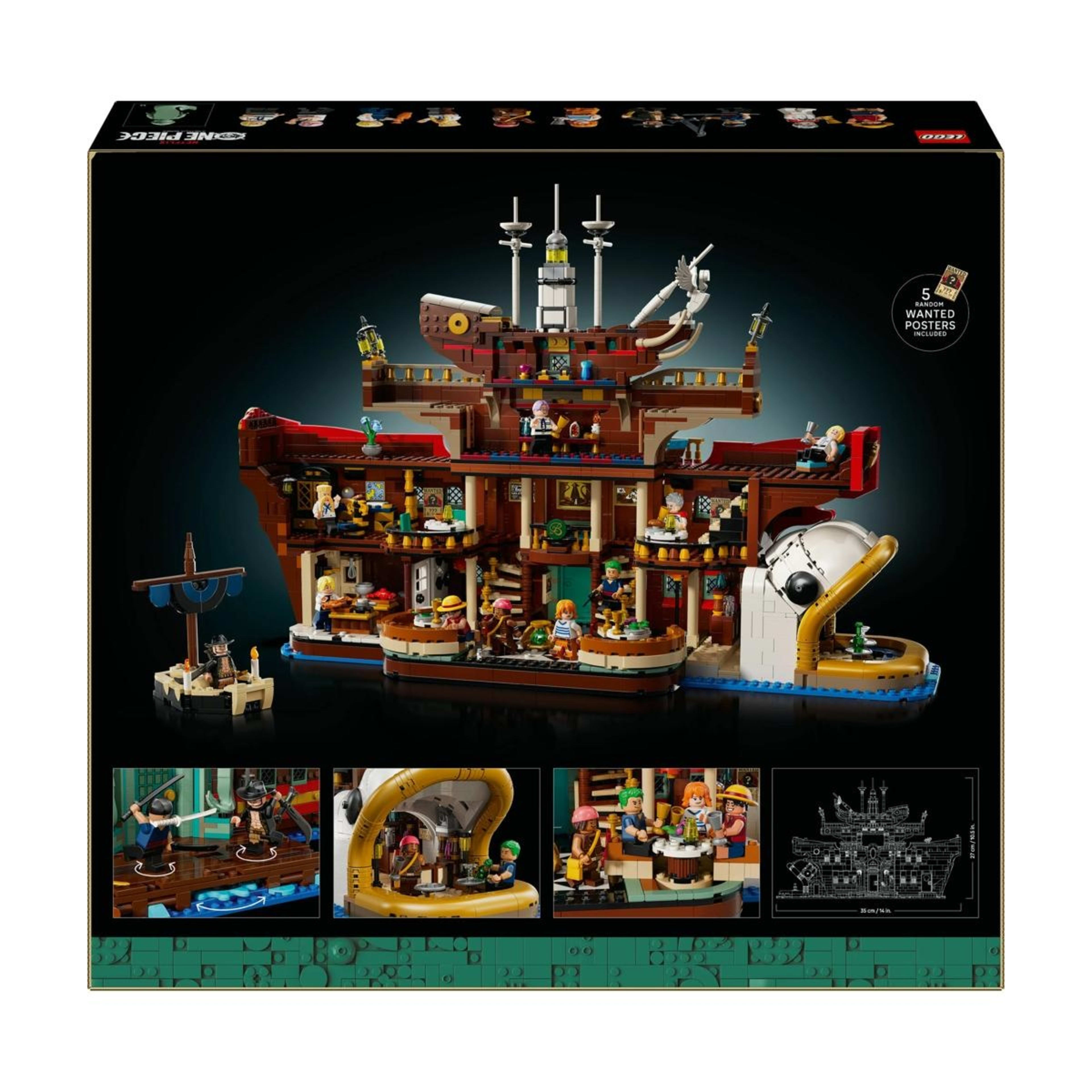 10 LEGO ONE PIECE The Baratie Floating Restaurant 75640, 10 of 10
