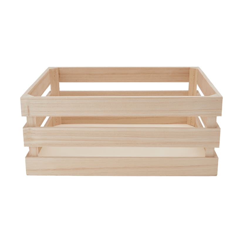 Wooden Crate Medium Kmart