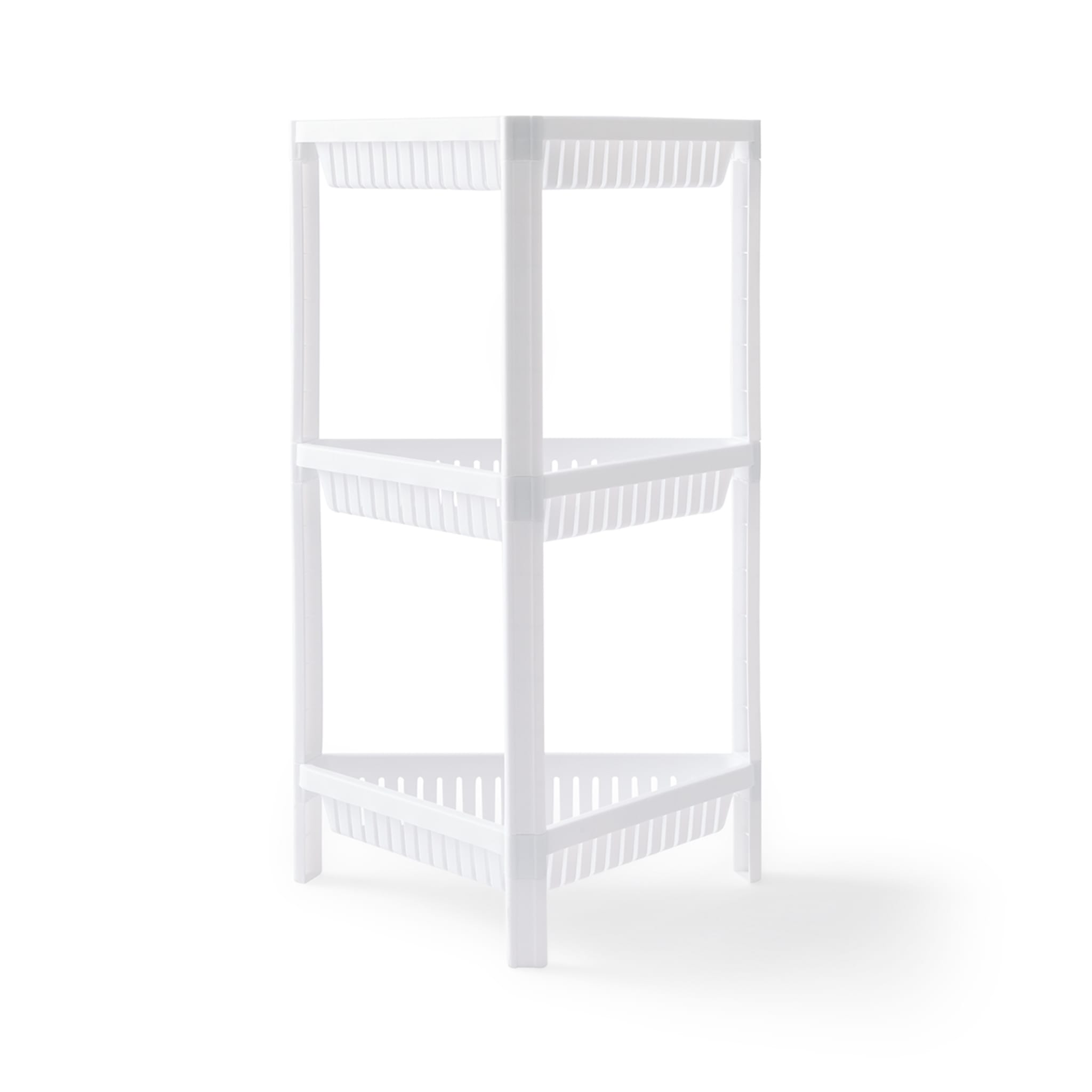 3 Tier Plastic Corner Shelf Kmart