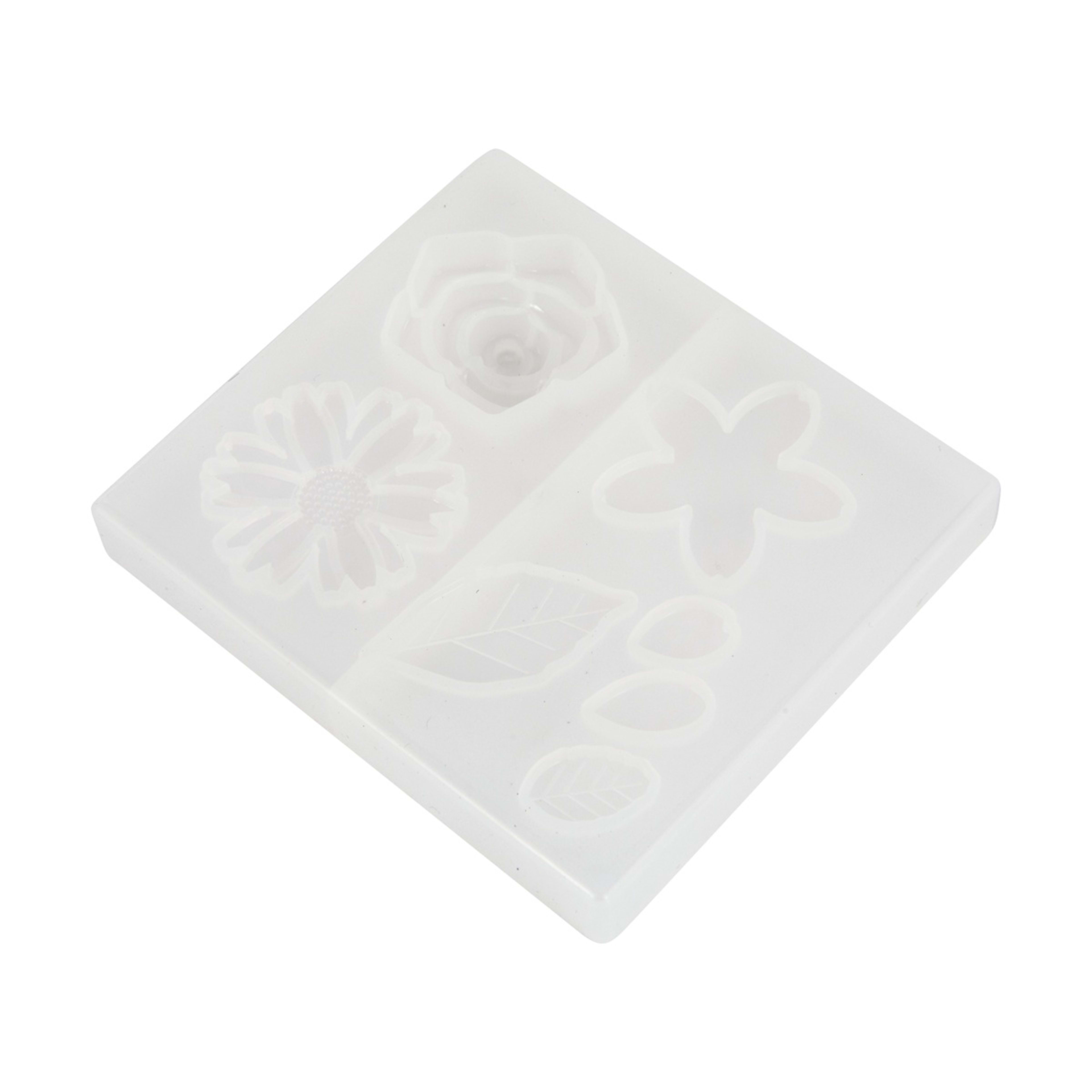 2 Candle Topper Mould - Flower, 2 of 3