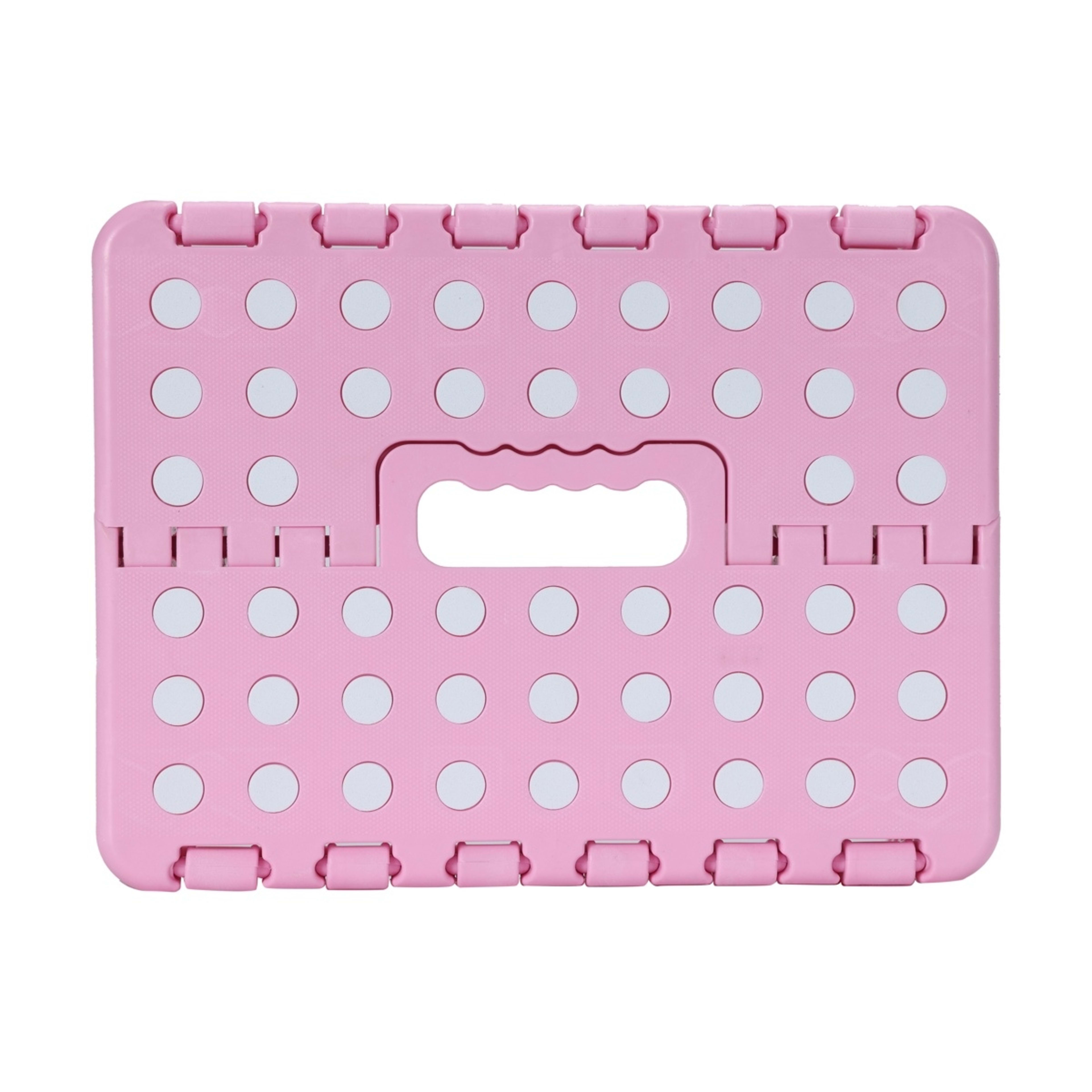 7 Folding Step Stool - Pink, 7 of 9