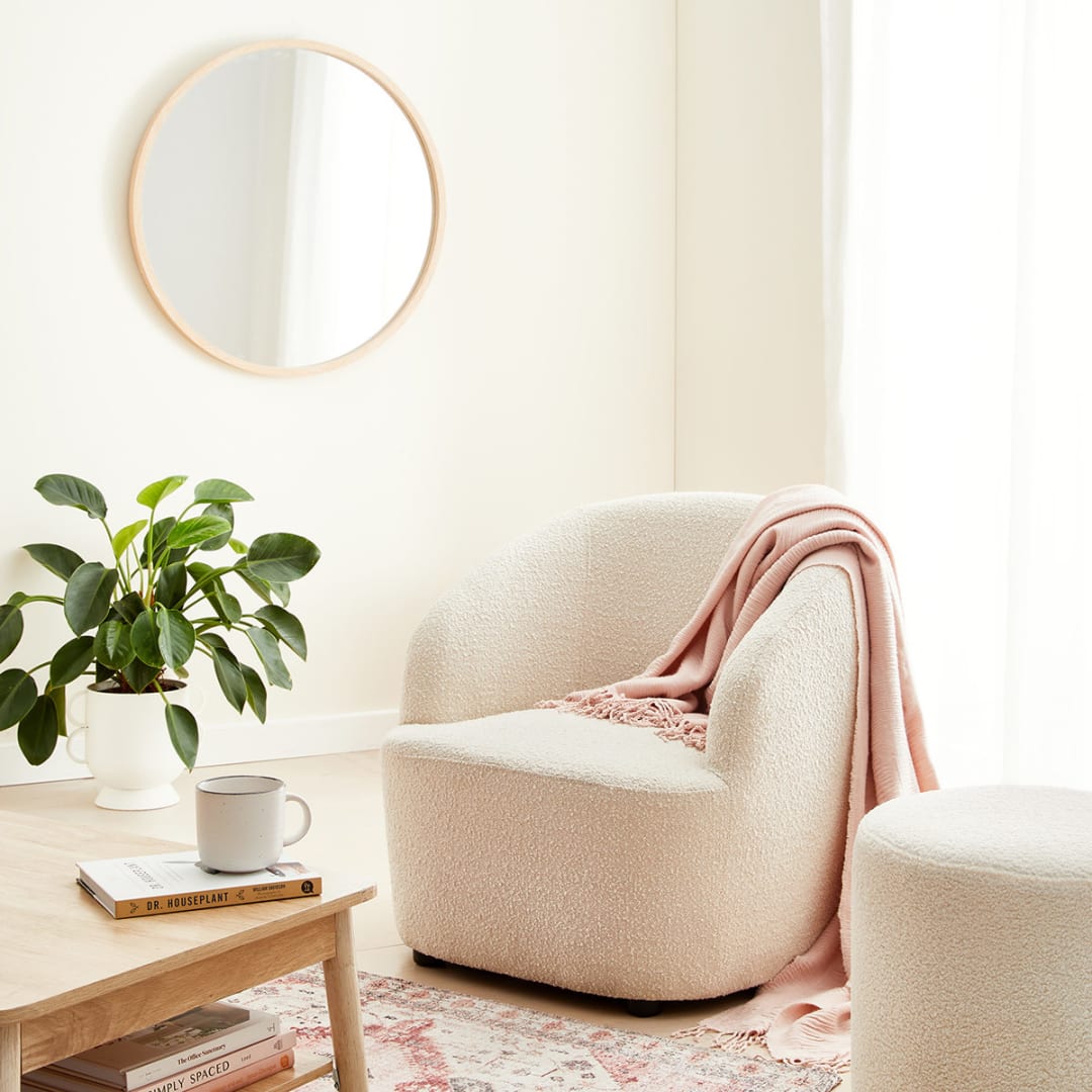 Ada Boucle Chair - Kmart