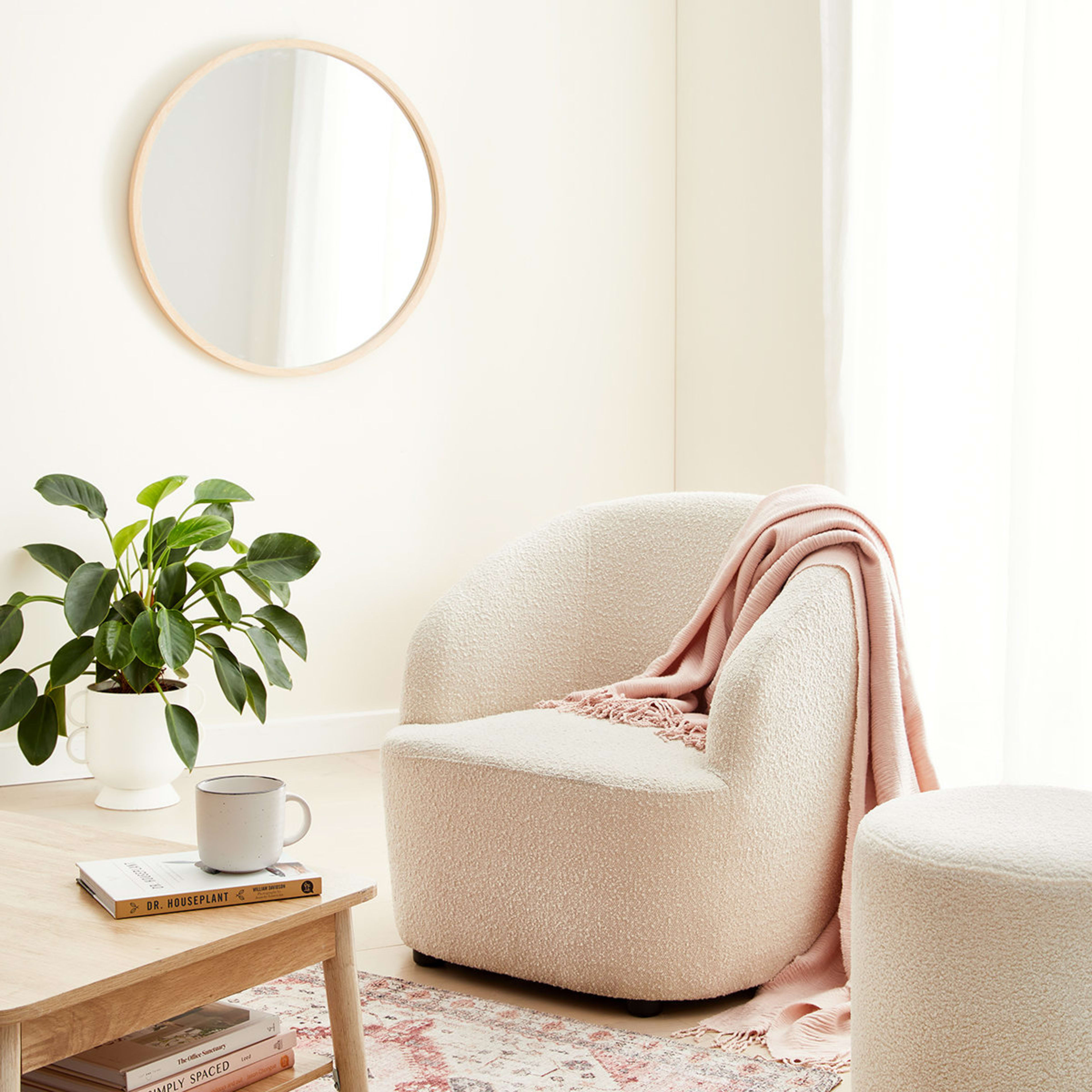 Ada Boucle Chair - Kmart