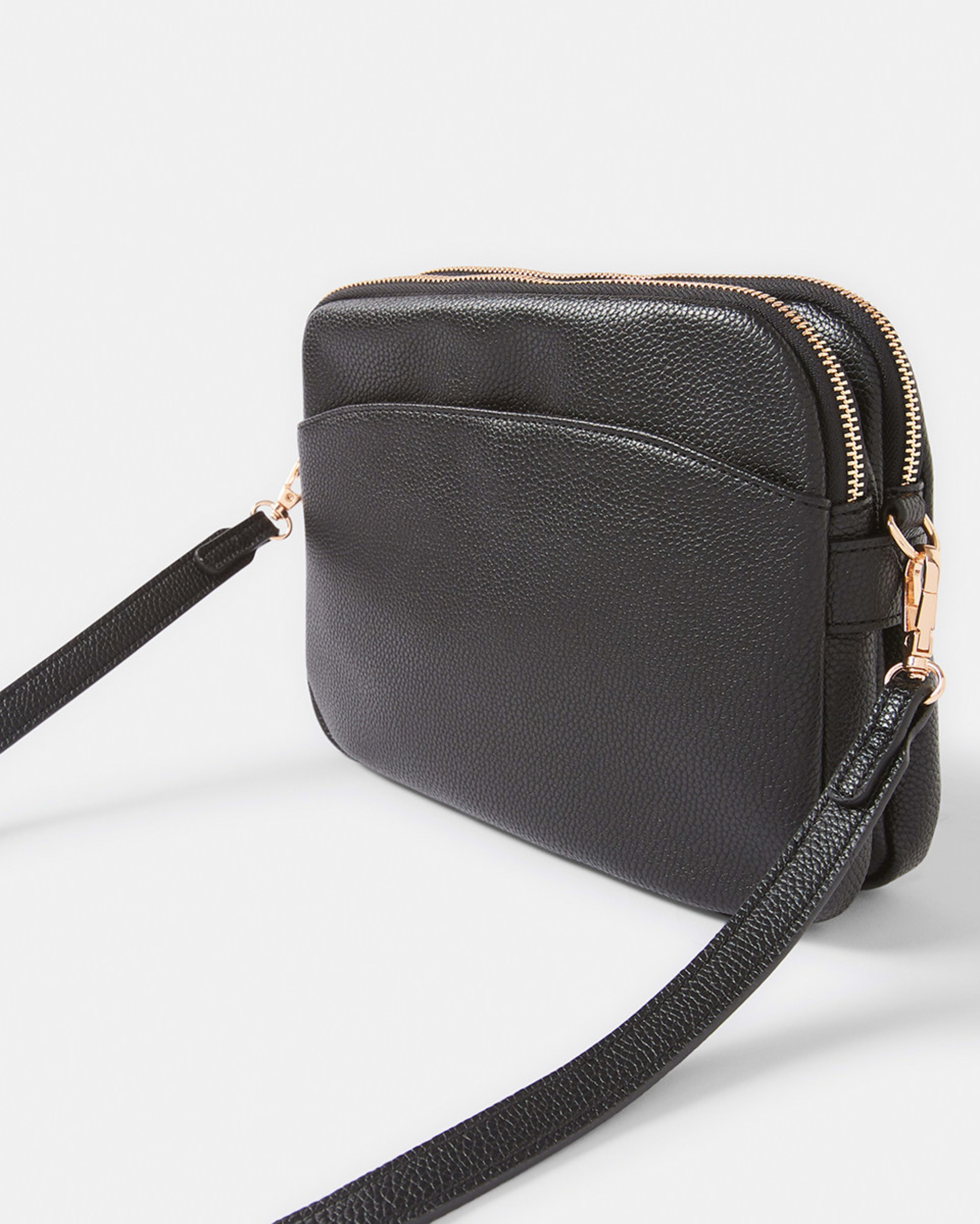 2 Multi-Pouch Crossbody Bag Black, 2 of 6