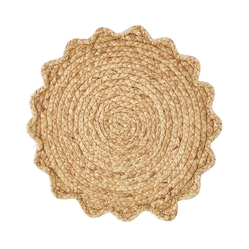 Scalloped Hyacinth Placemat Kmart