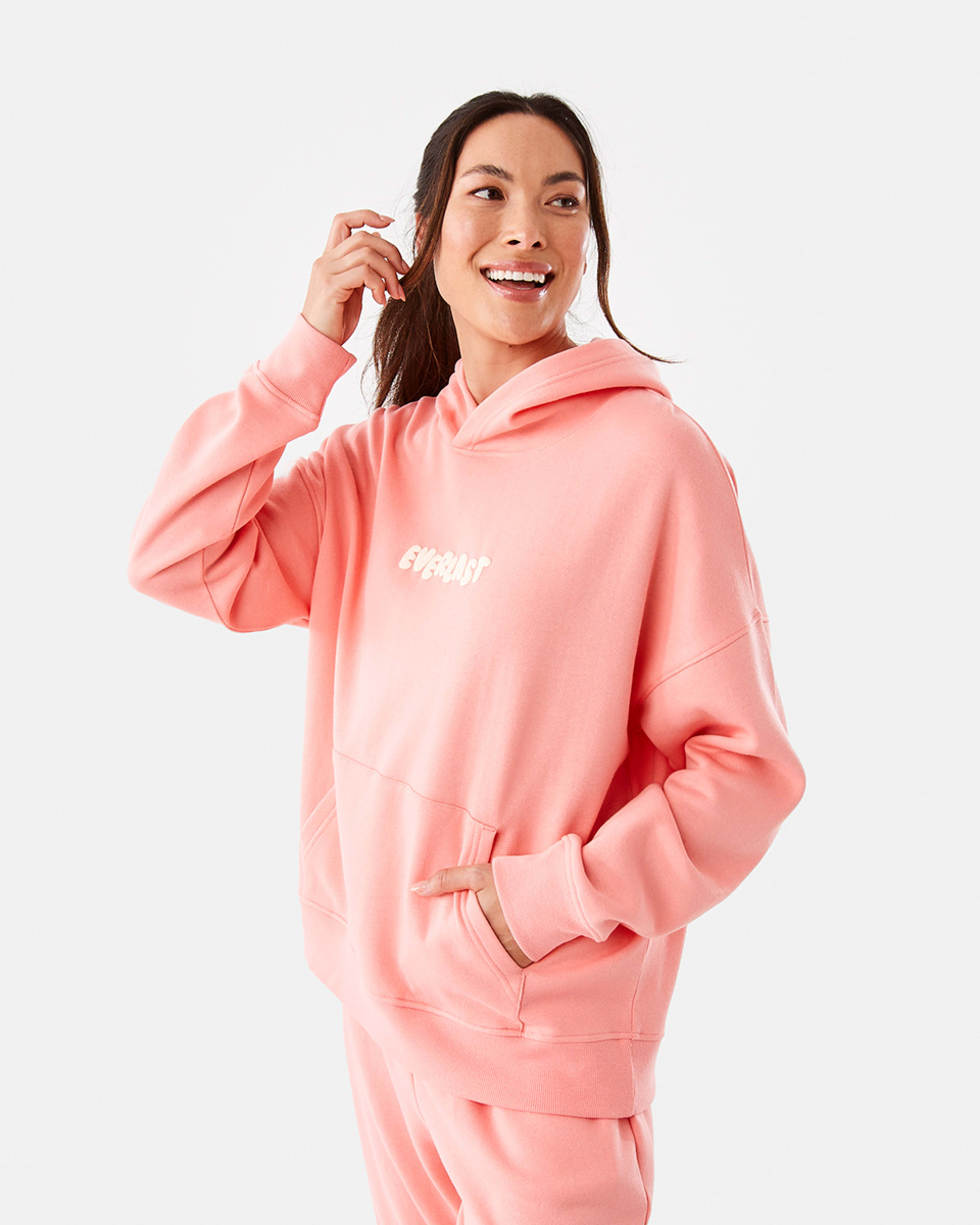 2 Everlast Womens Oversized Hoodie Wshd Aprct, 2 of 8