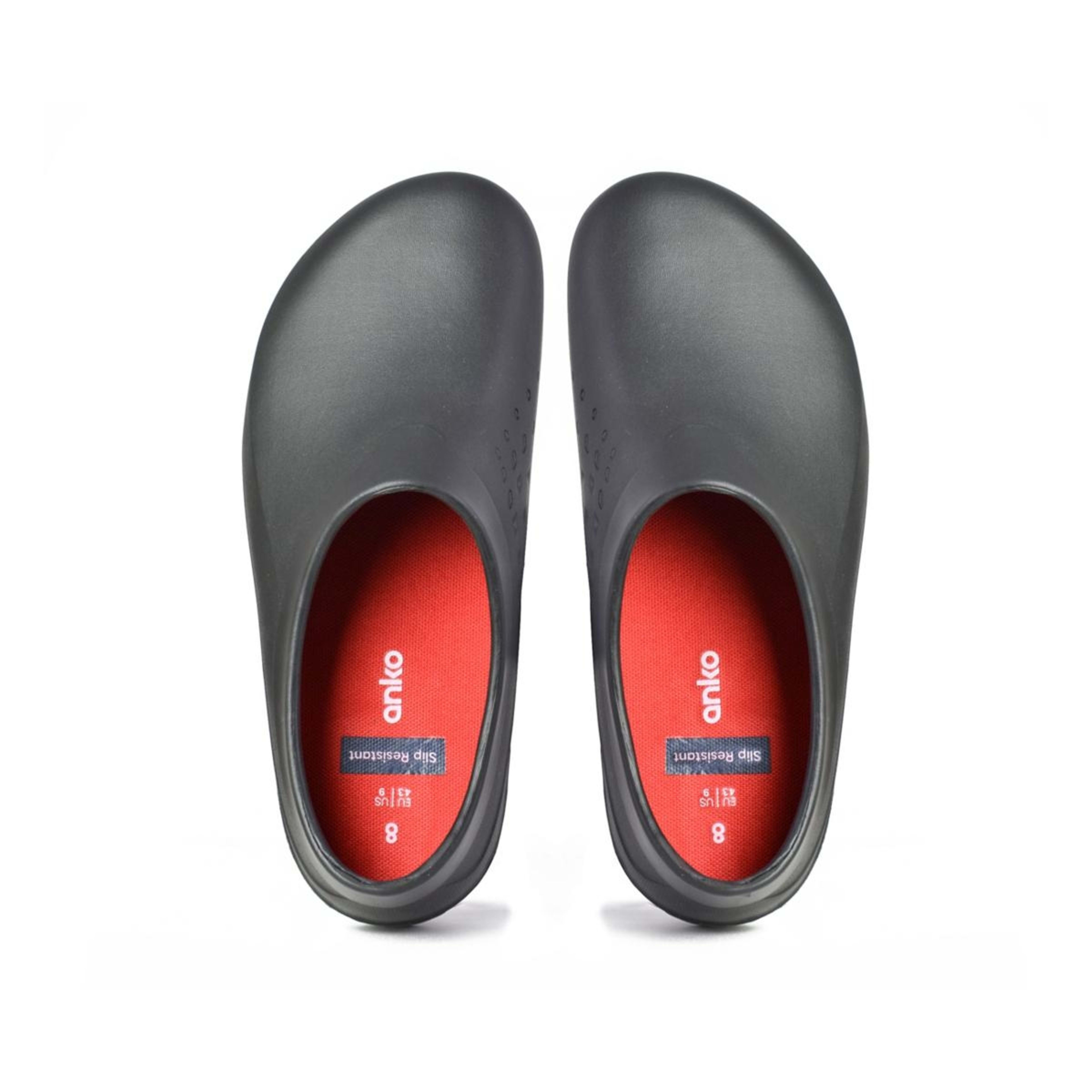 2 Slip Resistant Chef Clog Black, 2 of 4