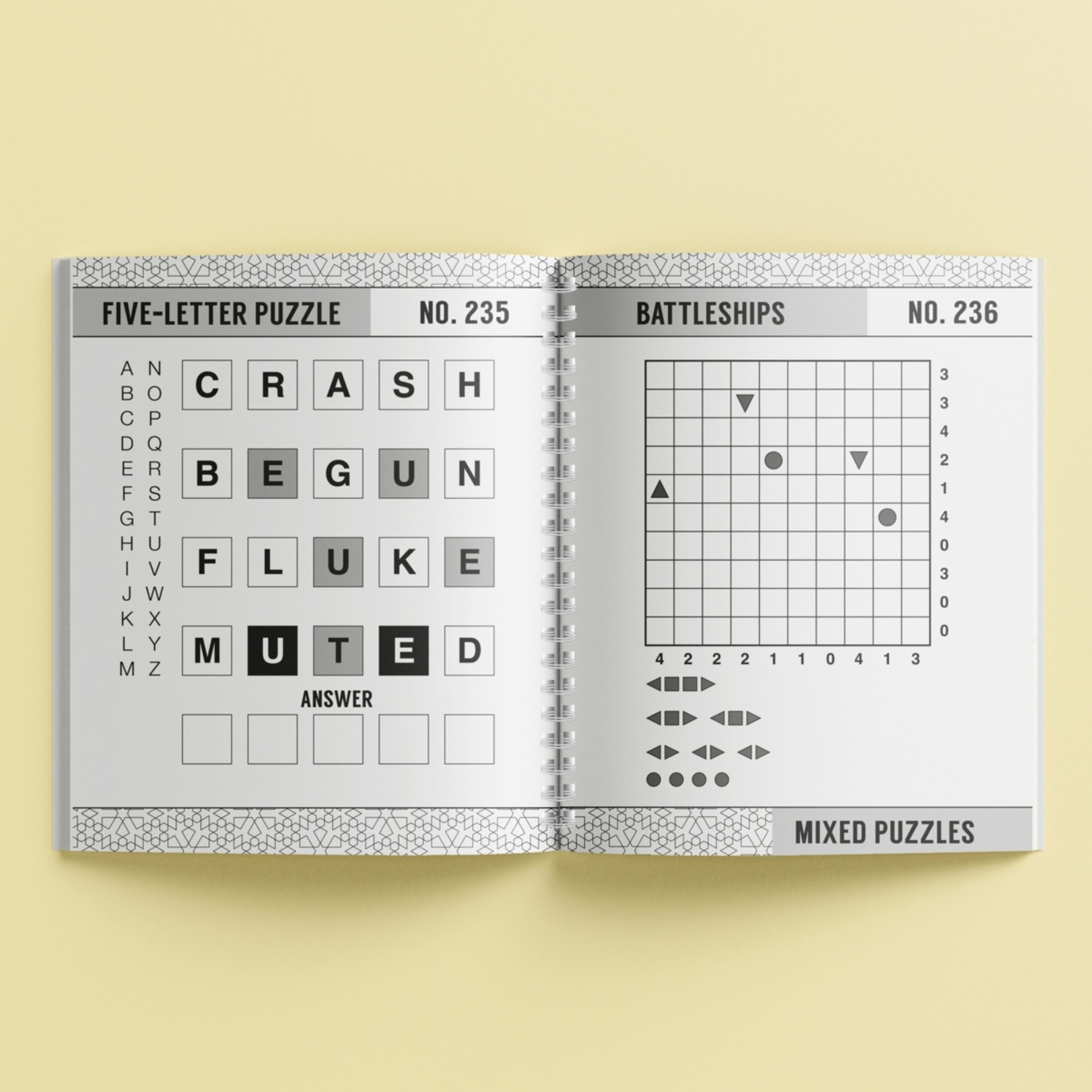 3 250 Puzzles: Mixed Puzzles - Book, 3 of 4