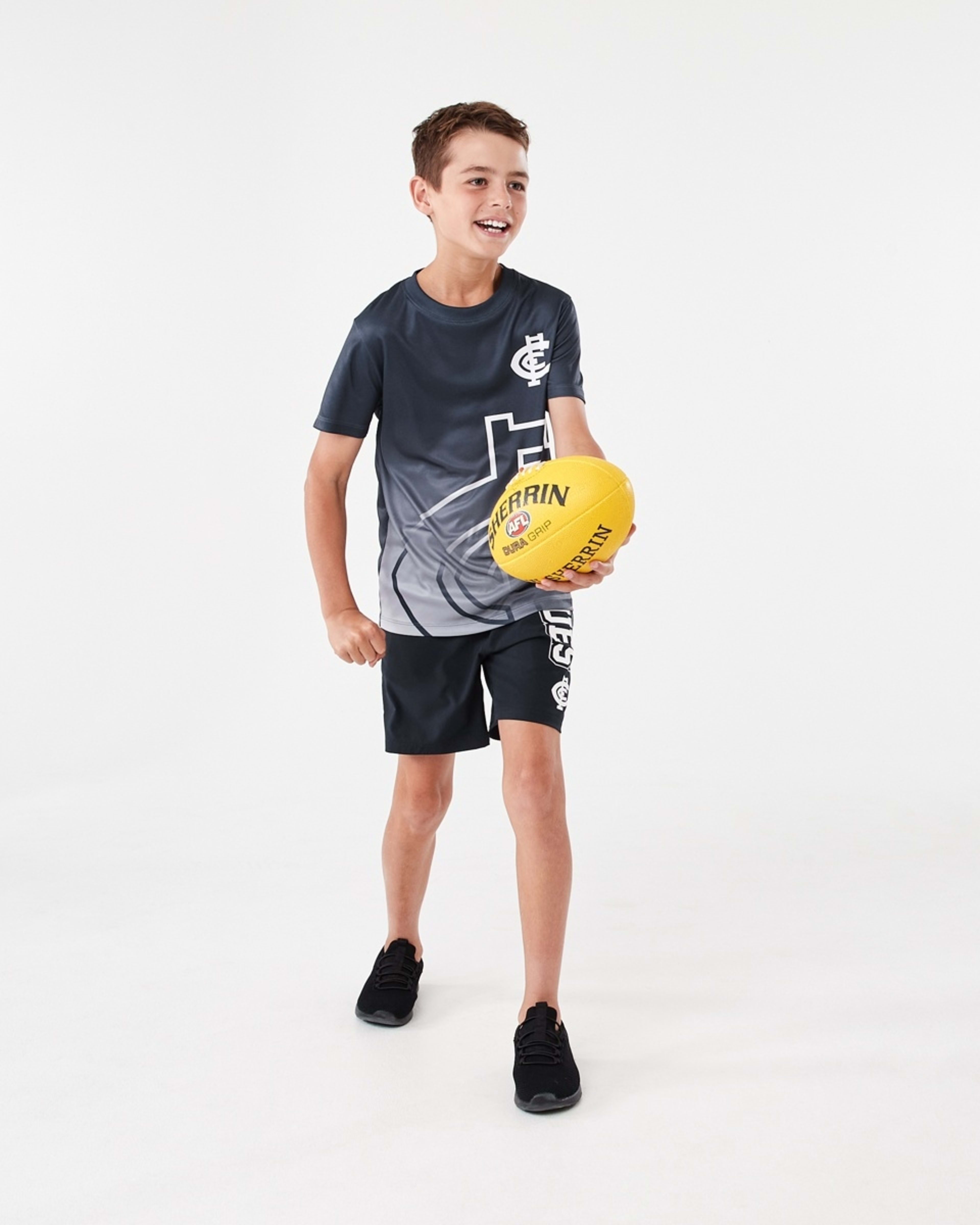 1 Official AFL Kids Training T-shirt Carlton, 1 of 10