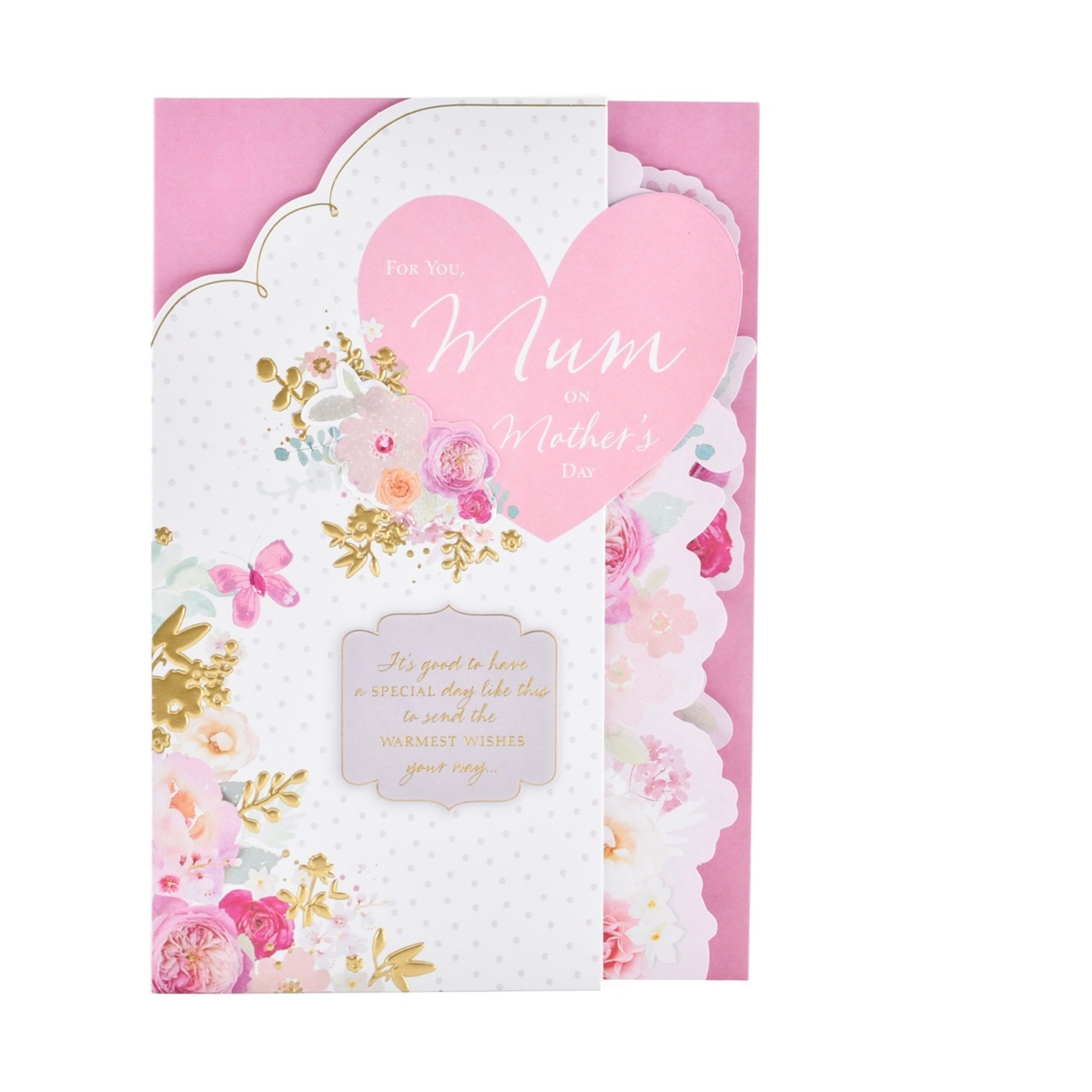 1 Hallmark Mother's Day Card - Warmest Wishes