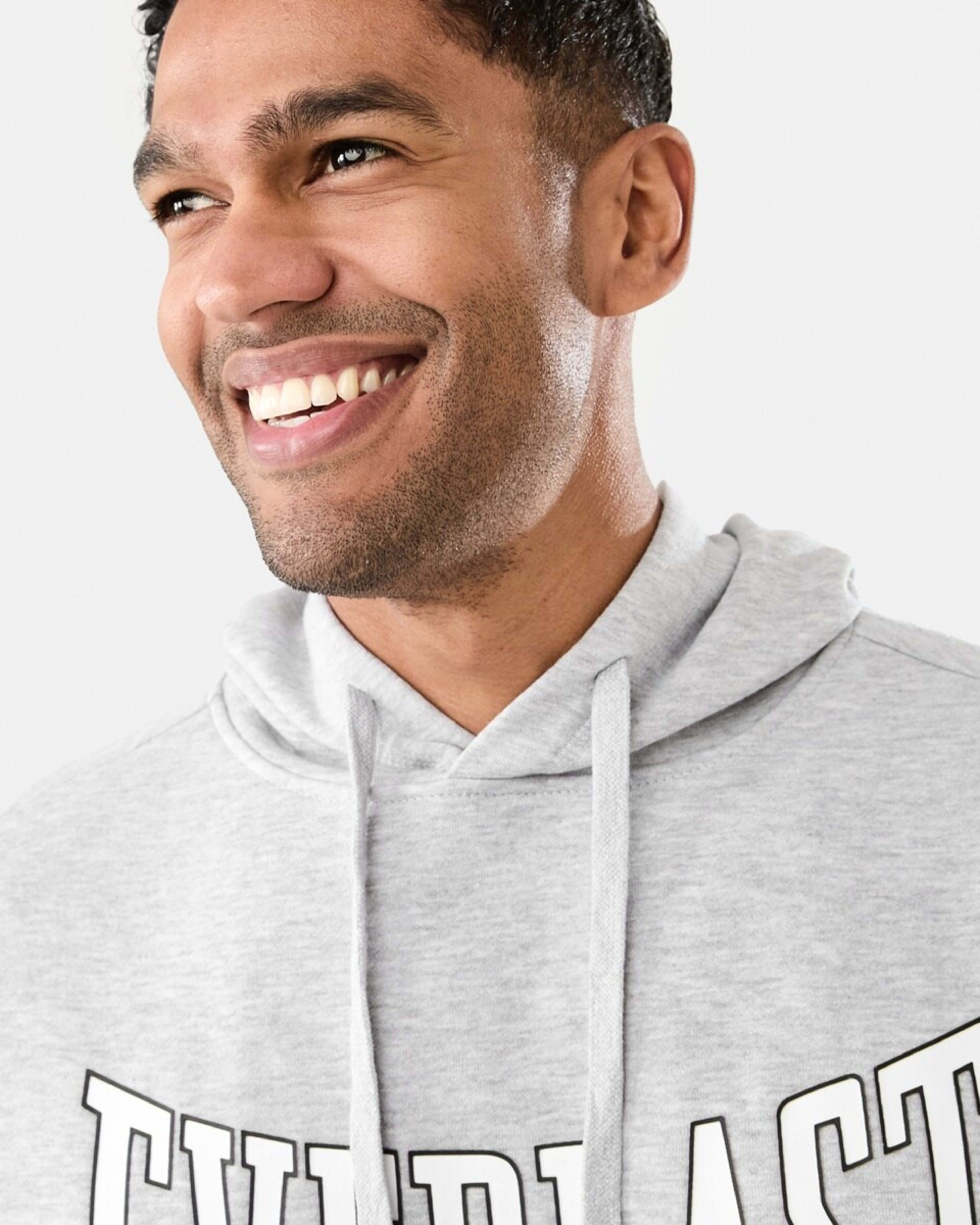 4 Everlast Mens Classic Sport Hoodie EVER CLASSIC GREY MARLE, 4 of 7