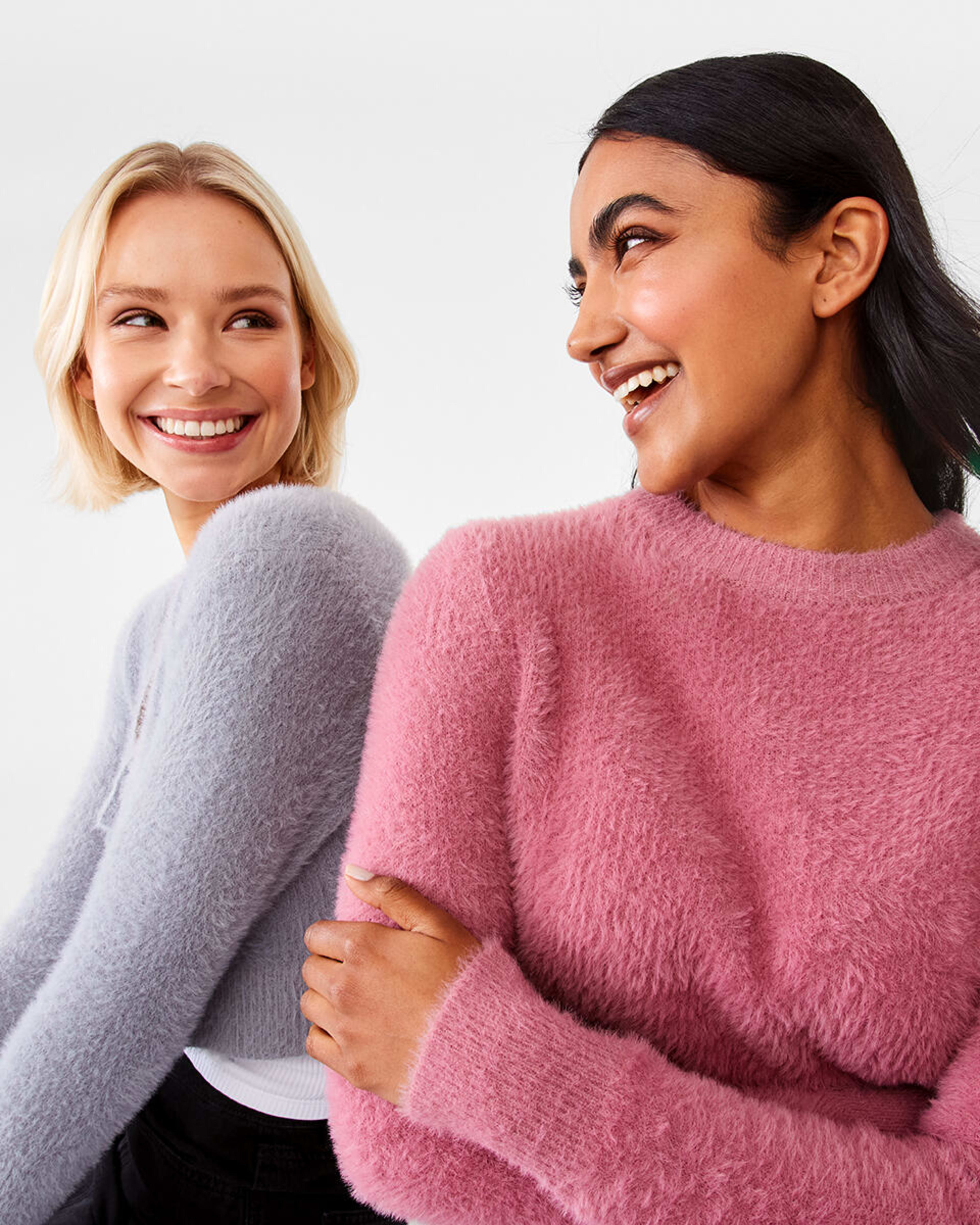 8 Eyelash Jumper Muted Rose, 8 of 10