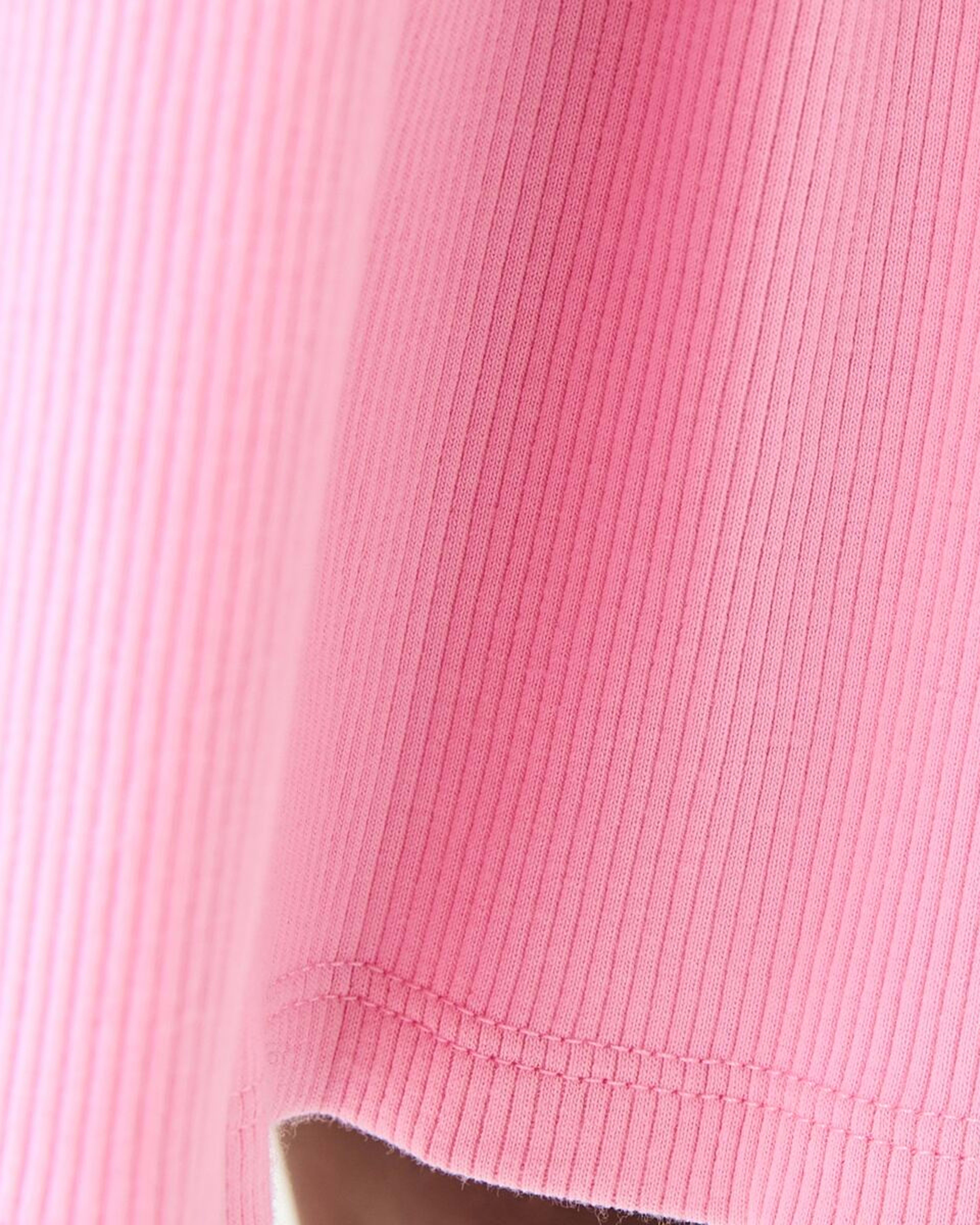 5 Rib Jersey Dress Pris Pink, 5 of 9