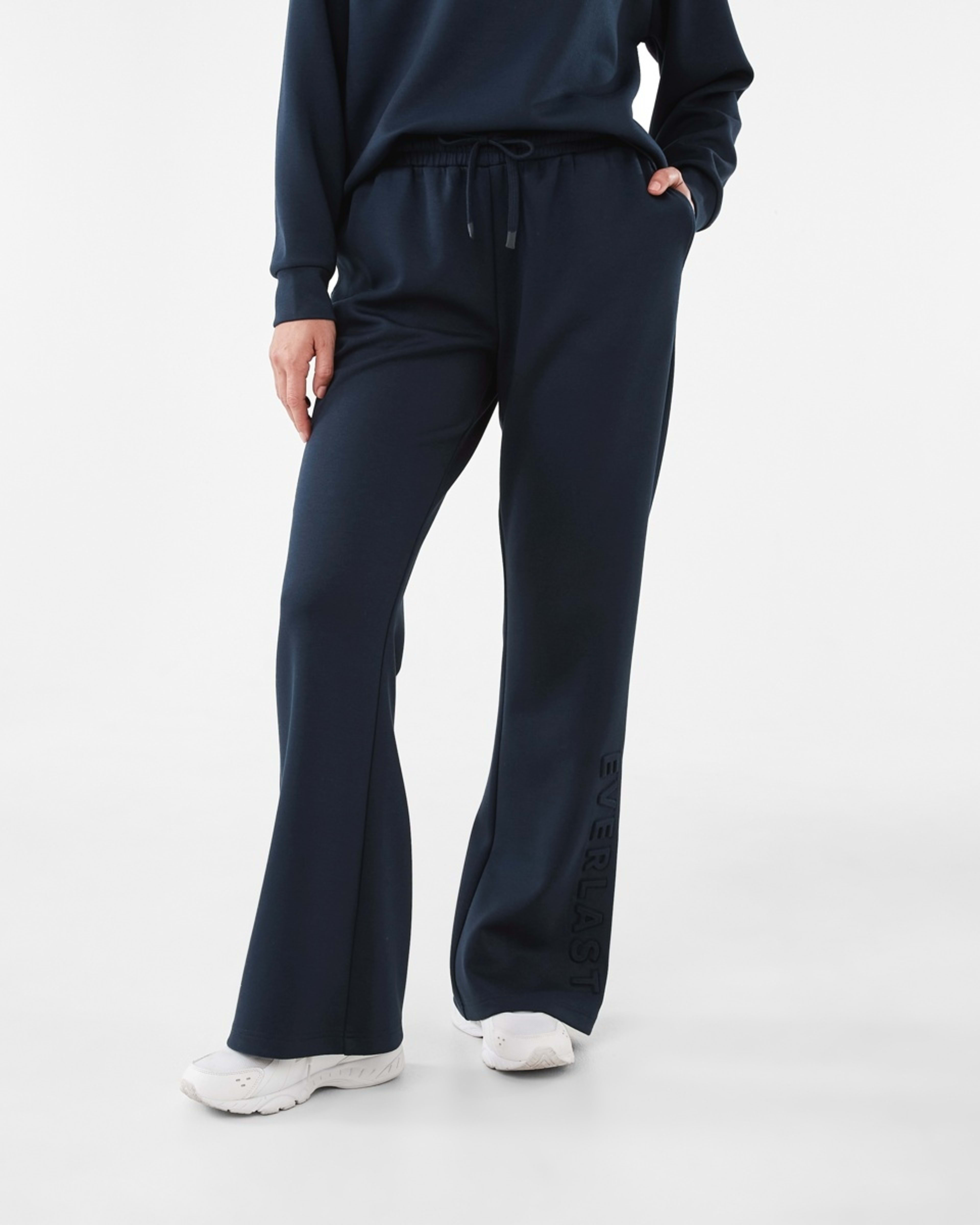 1 Everlast Womens Scuba Flare Trackpants Mood Indgo, 1 of 7