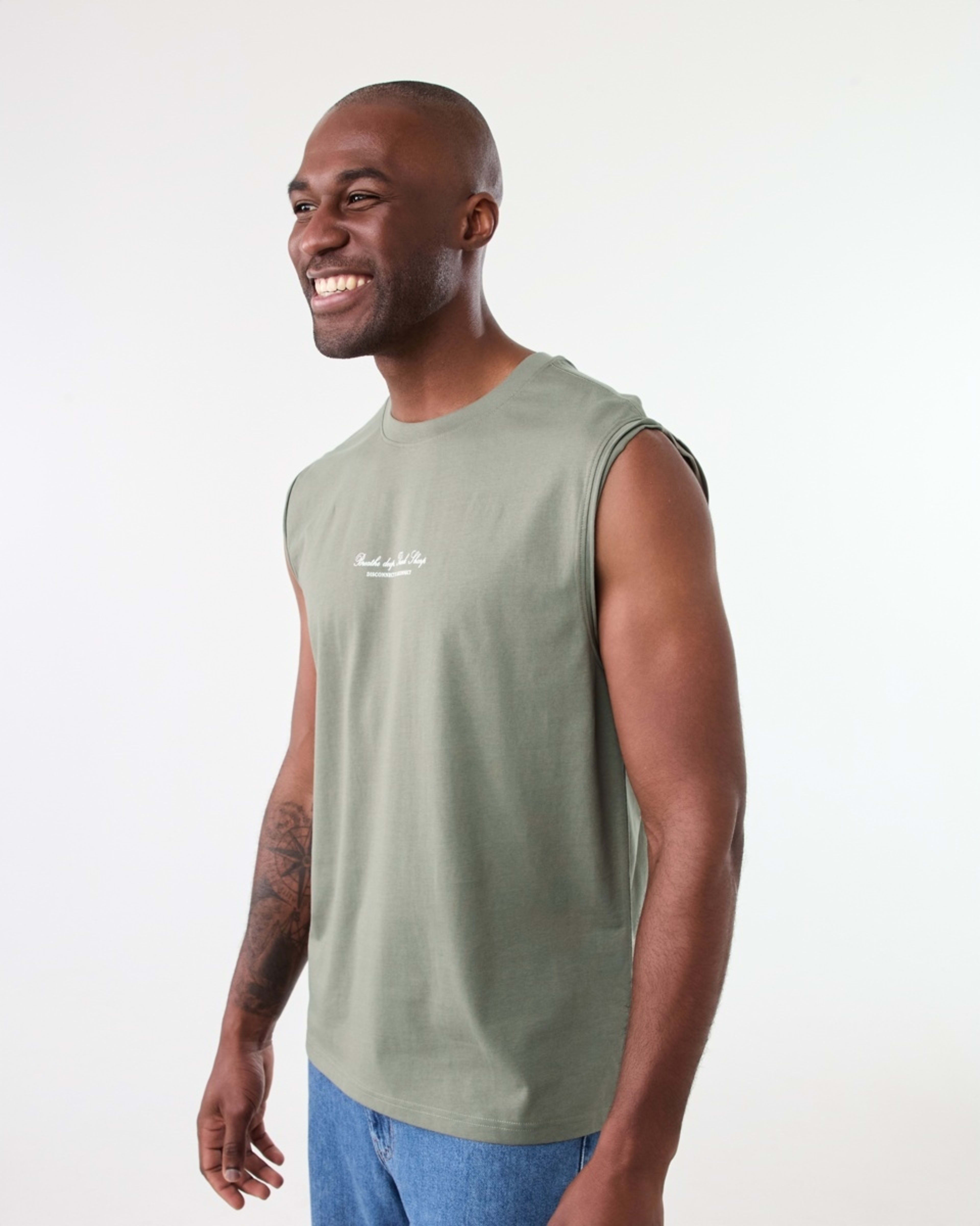 2 Graphic Curved Hem Muscle Grn Botanc, 2 of 6