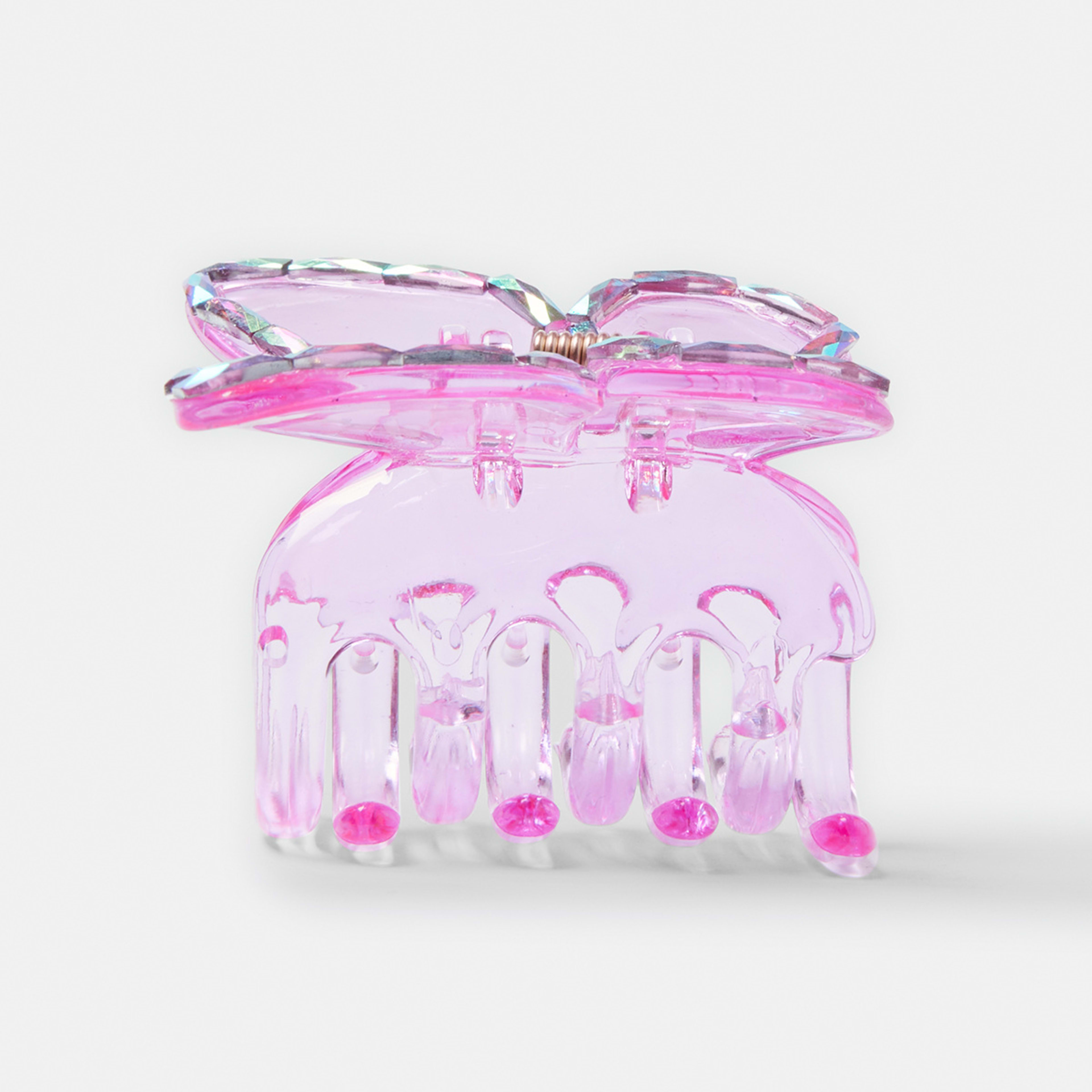 Pink Butterfly Claw Hair Clip Kmart