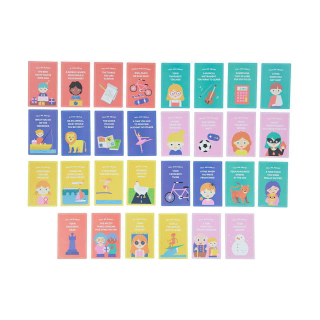 Conversation Starters Question and Picture Cards Kmart