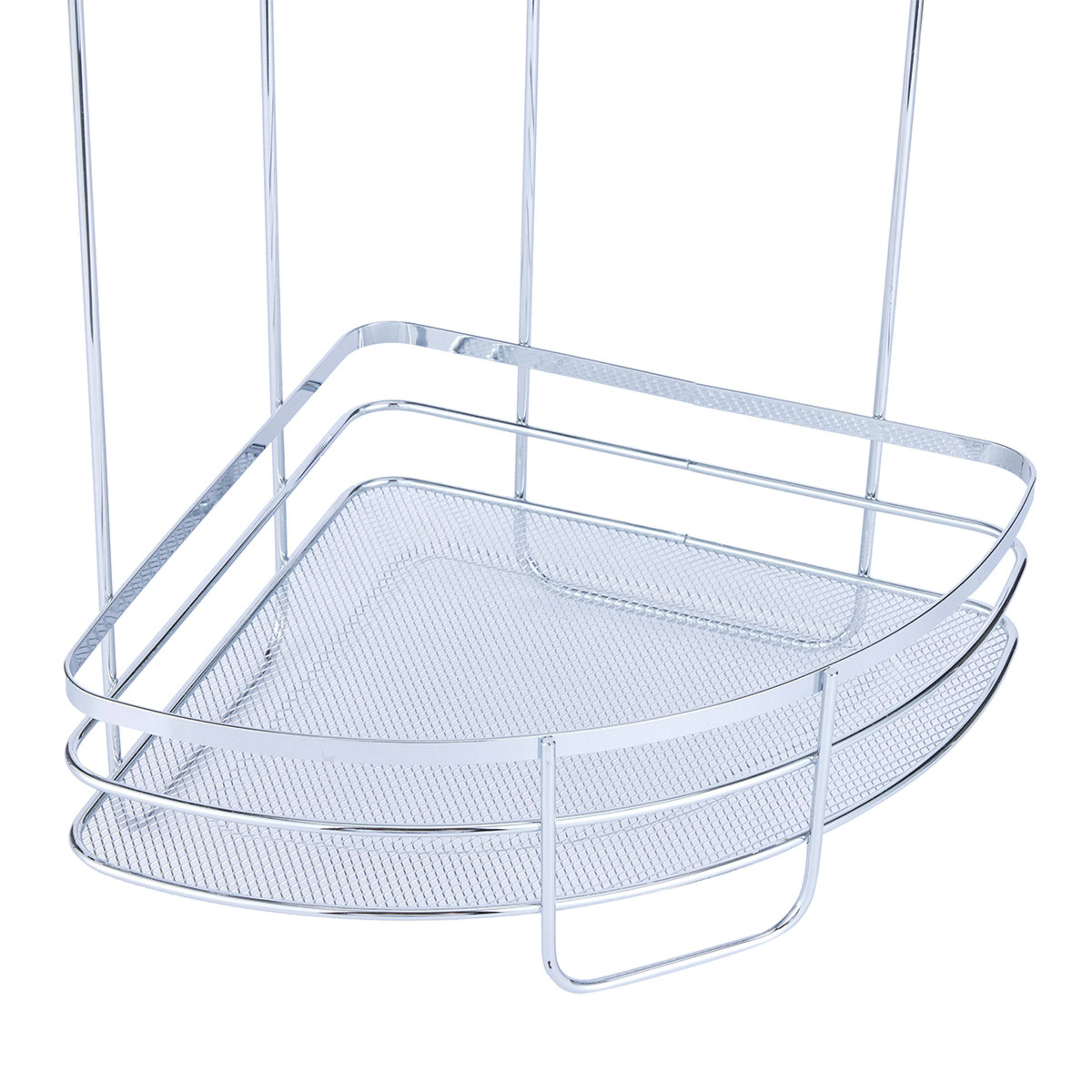 Chrome Corner Caddy Kmart