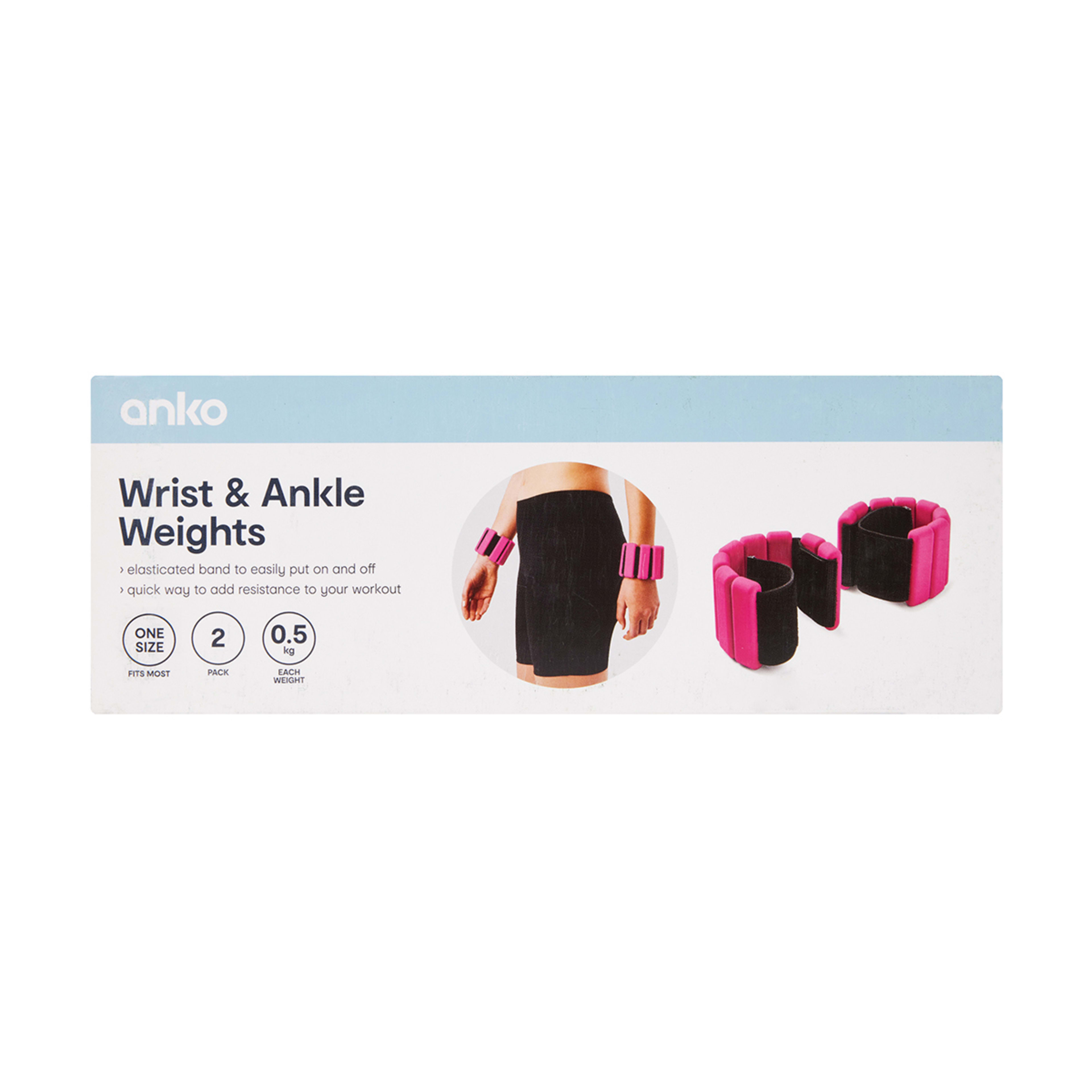 2 Pack Ankle / Wrist Weights Kmart
