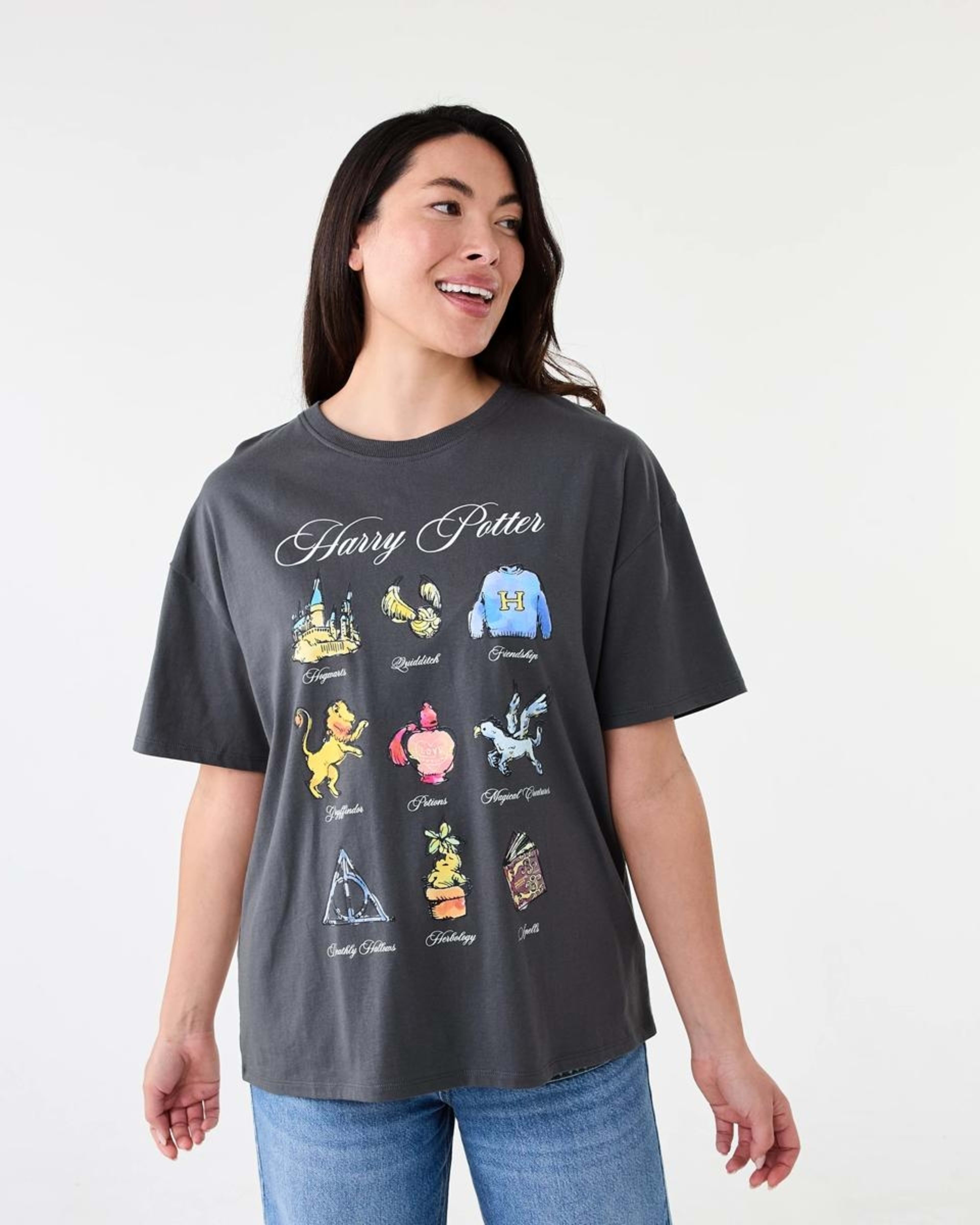 1 Short Sleeve Harry Potter License T-shirt Hpotter, 1 of 5