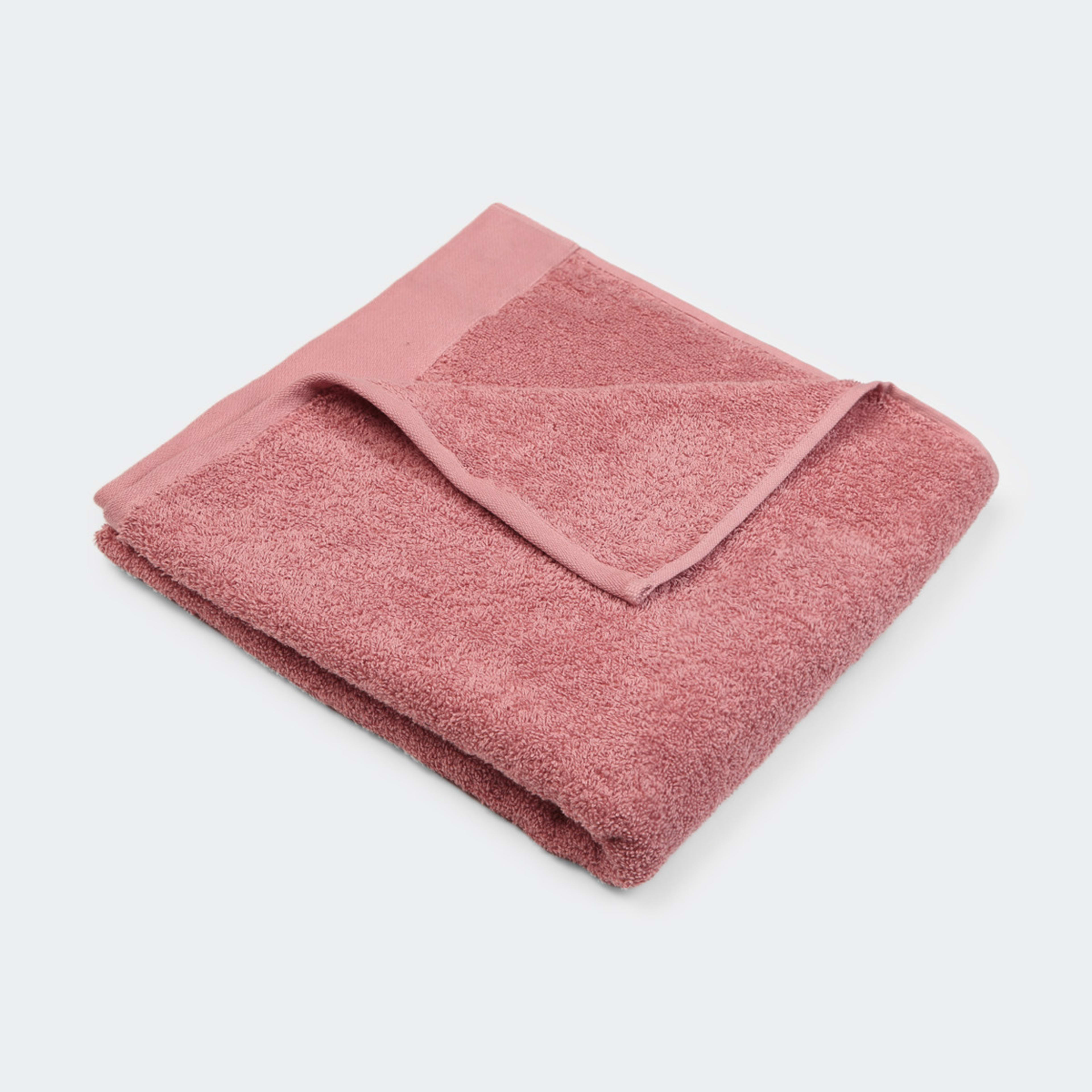 Malmo Cotton Bath Towel Blush Pink Kmart