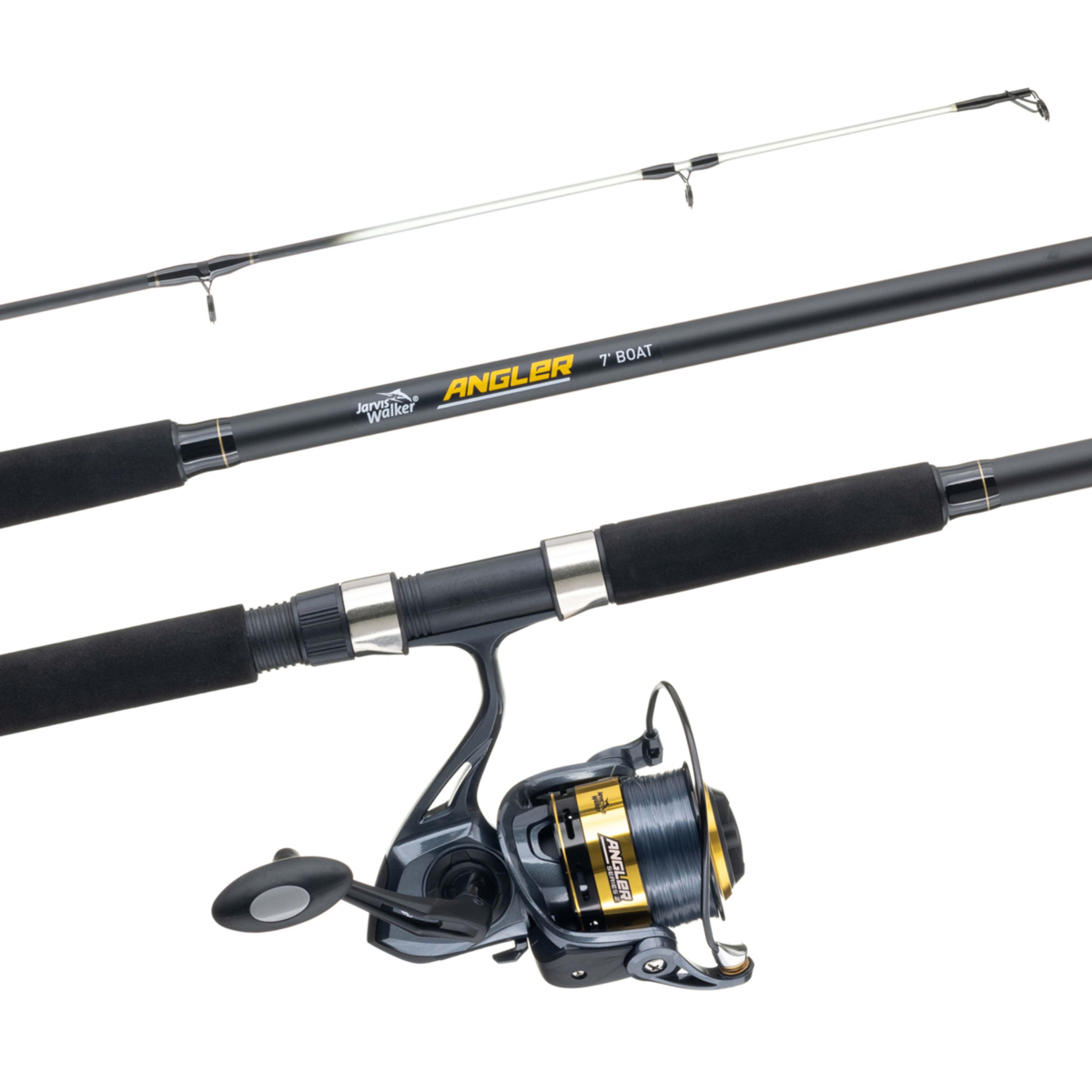 1 Jarvis Walker Angler Series 2 Boat Combo - 7ft., Black and Grey