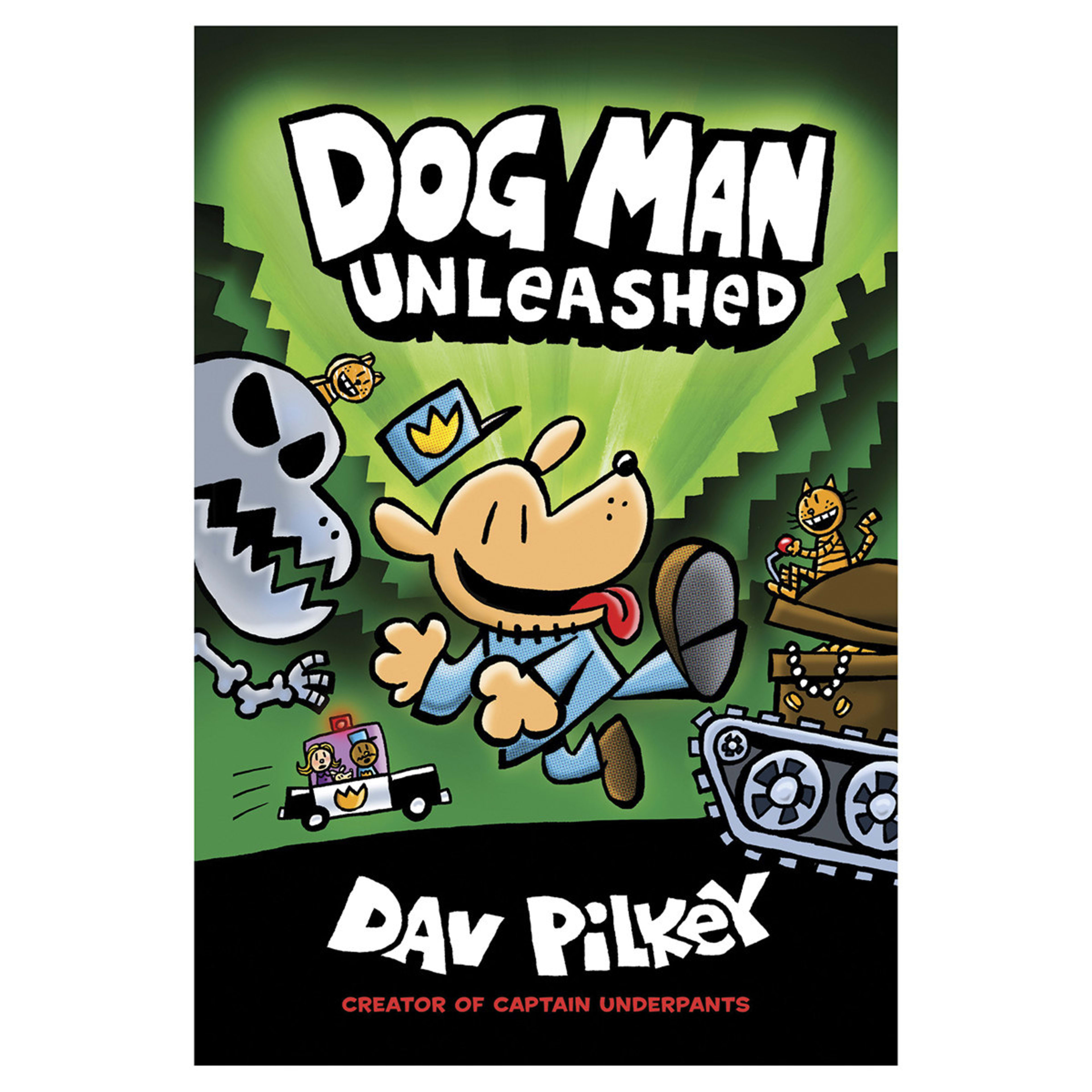 1 Dog Man: Unleashed by Dav Pilkey - Book