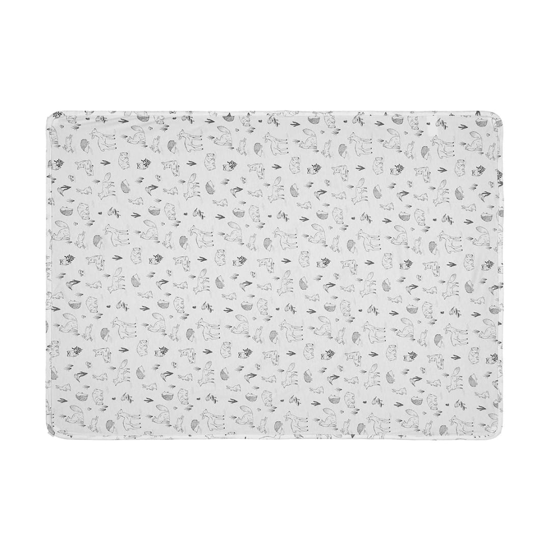 Jersey Blanket Woodlands Kmart