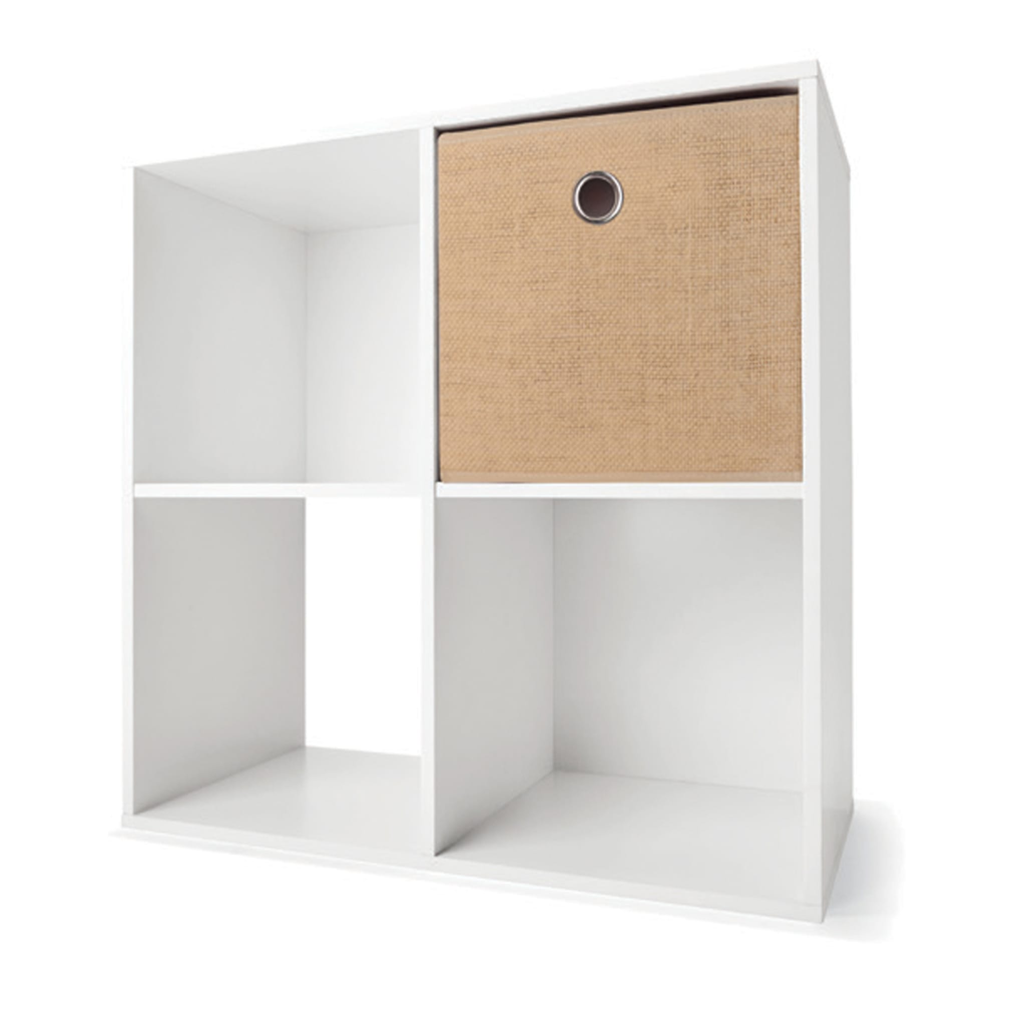 Rattan Look Storage Cube Kmart